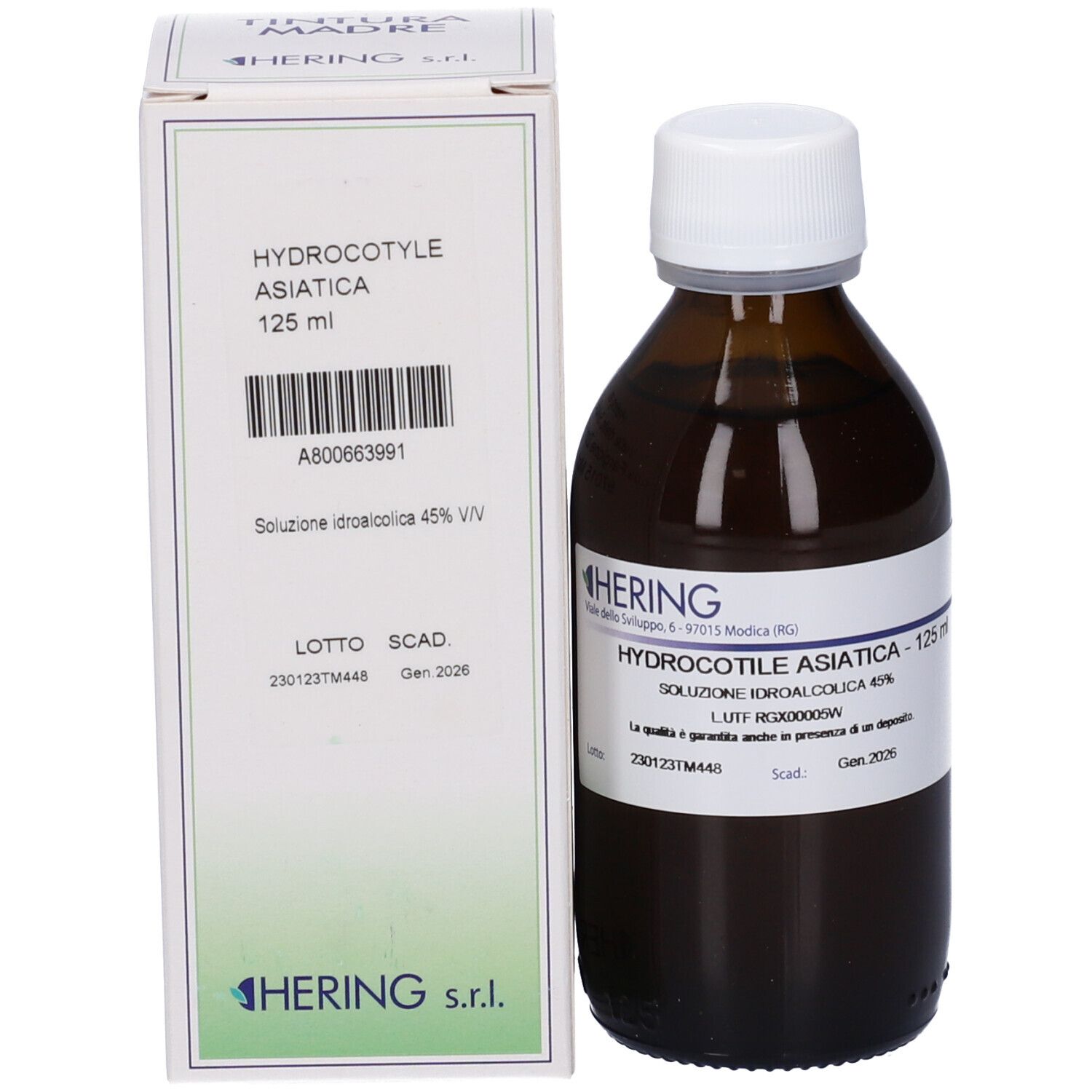 HERING Hydrocotyle Asiatica Tintura Madre
