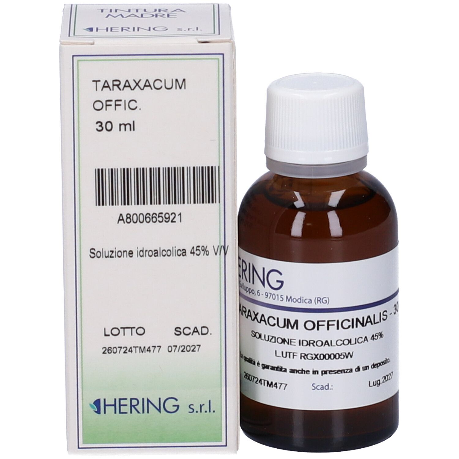 HERING Taraxacum Dens Leonis Tintura Madre