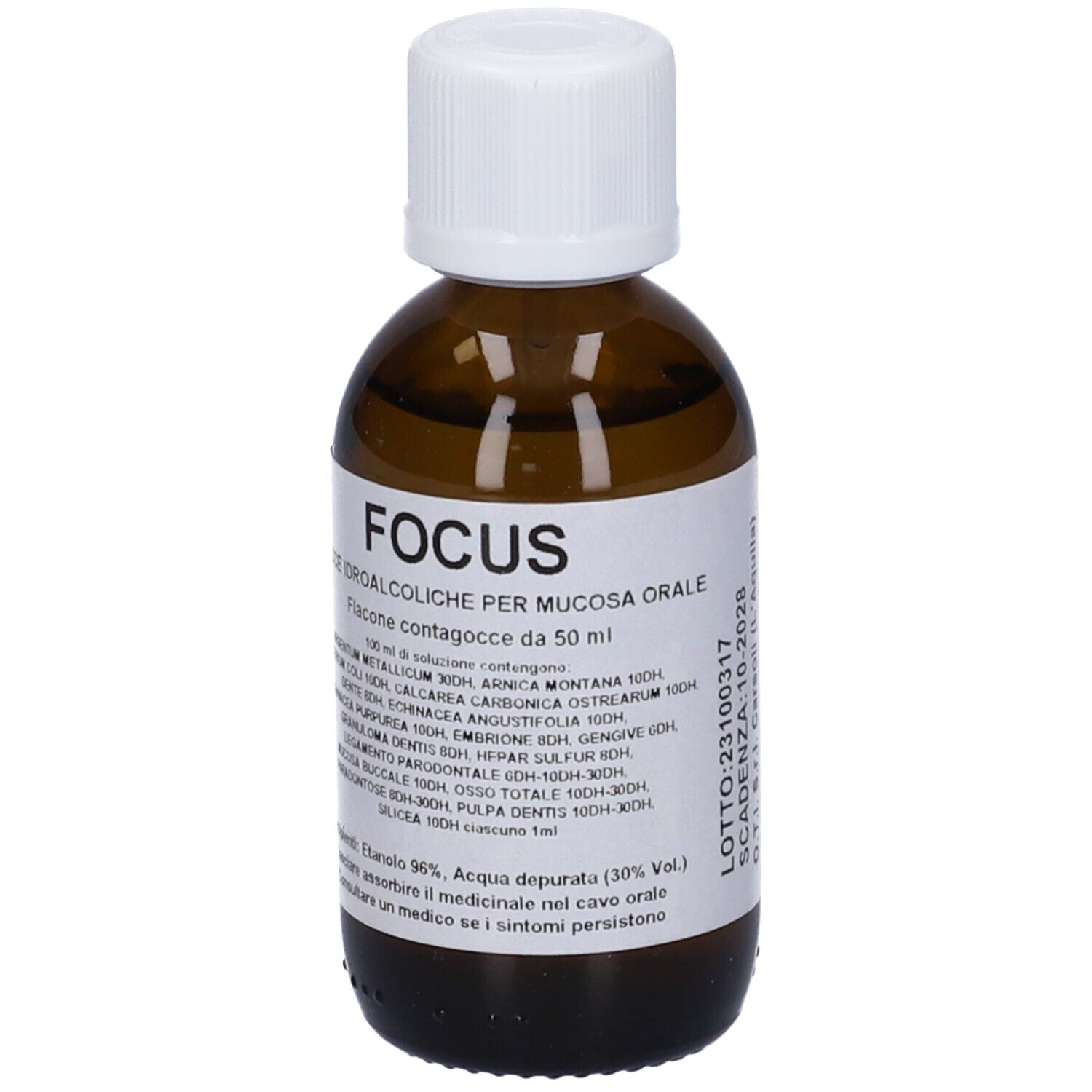 Focus Composto Gocce 50 ml Soluzione Idroalcolica