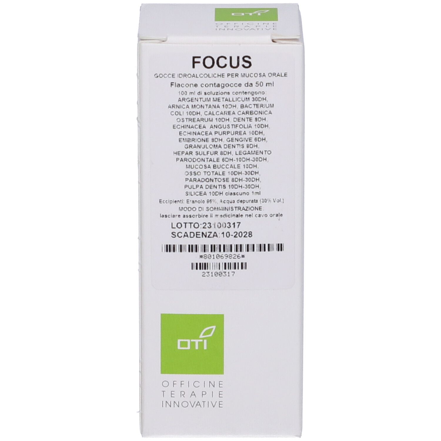 Focus Composto Gocce 50 ml Soluzione Idroalcolica