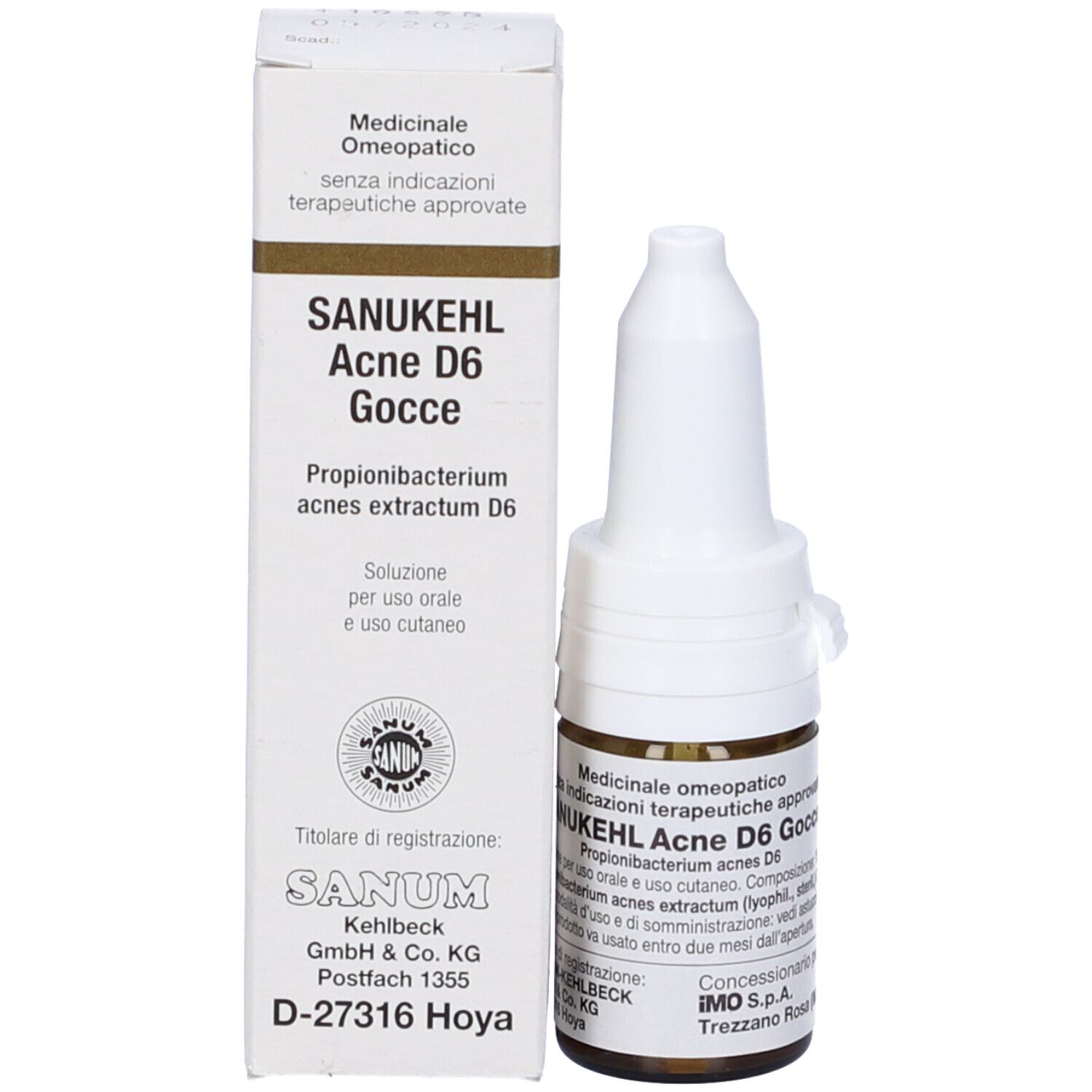 Sanukehl Acne D6 Gocce 10 ml