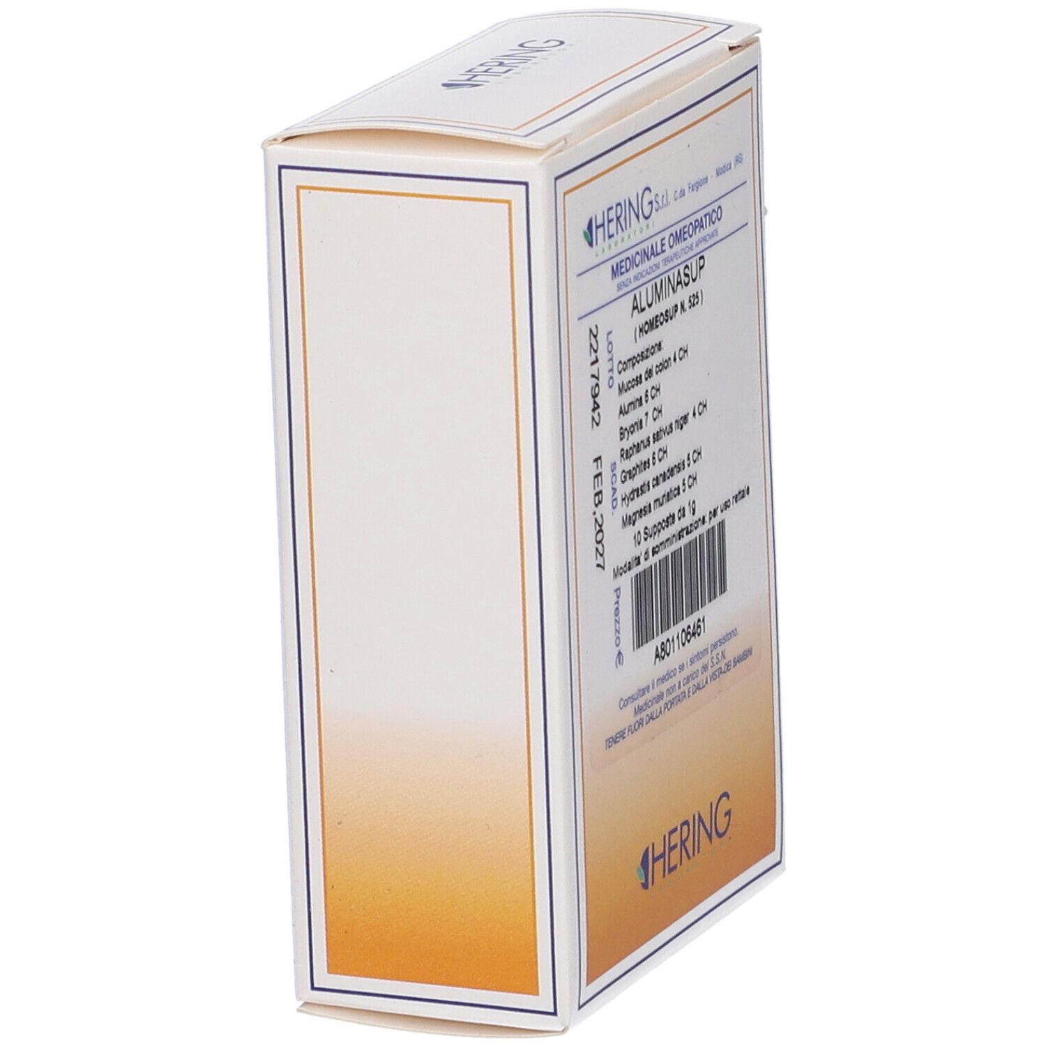Hering Aluminasup 10 Supposto 1 G