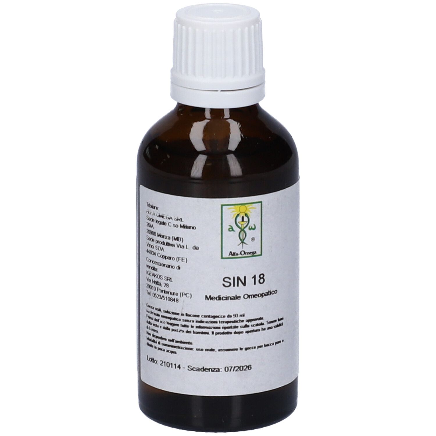 Igeakos Sin 18 Gocce 50 Ml
