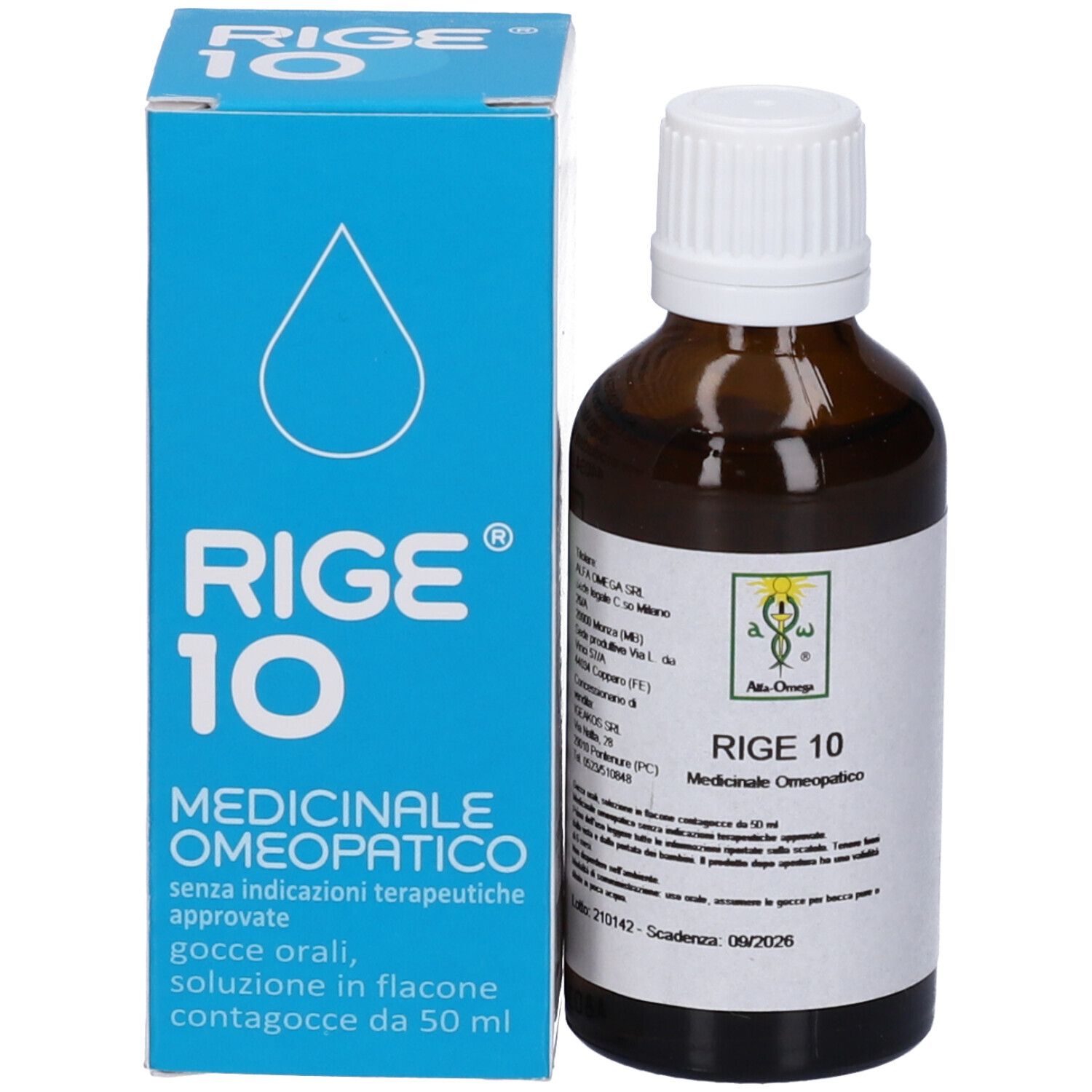 Rige 10 Gocce 50 ml