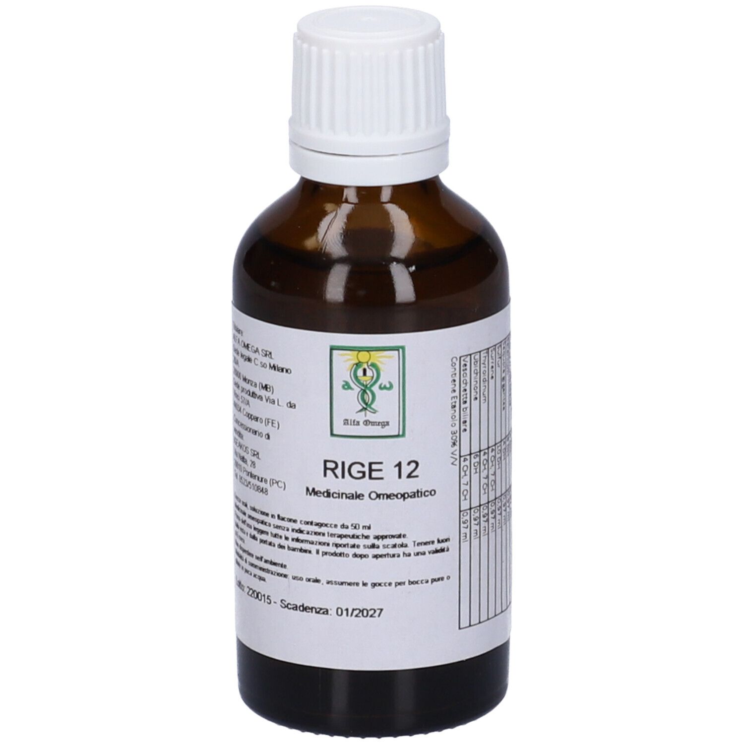 Rige 12 Gocce 50 Ml