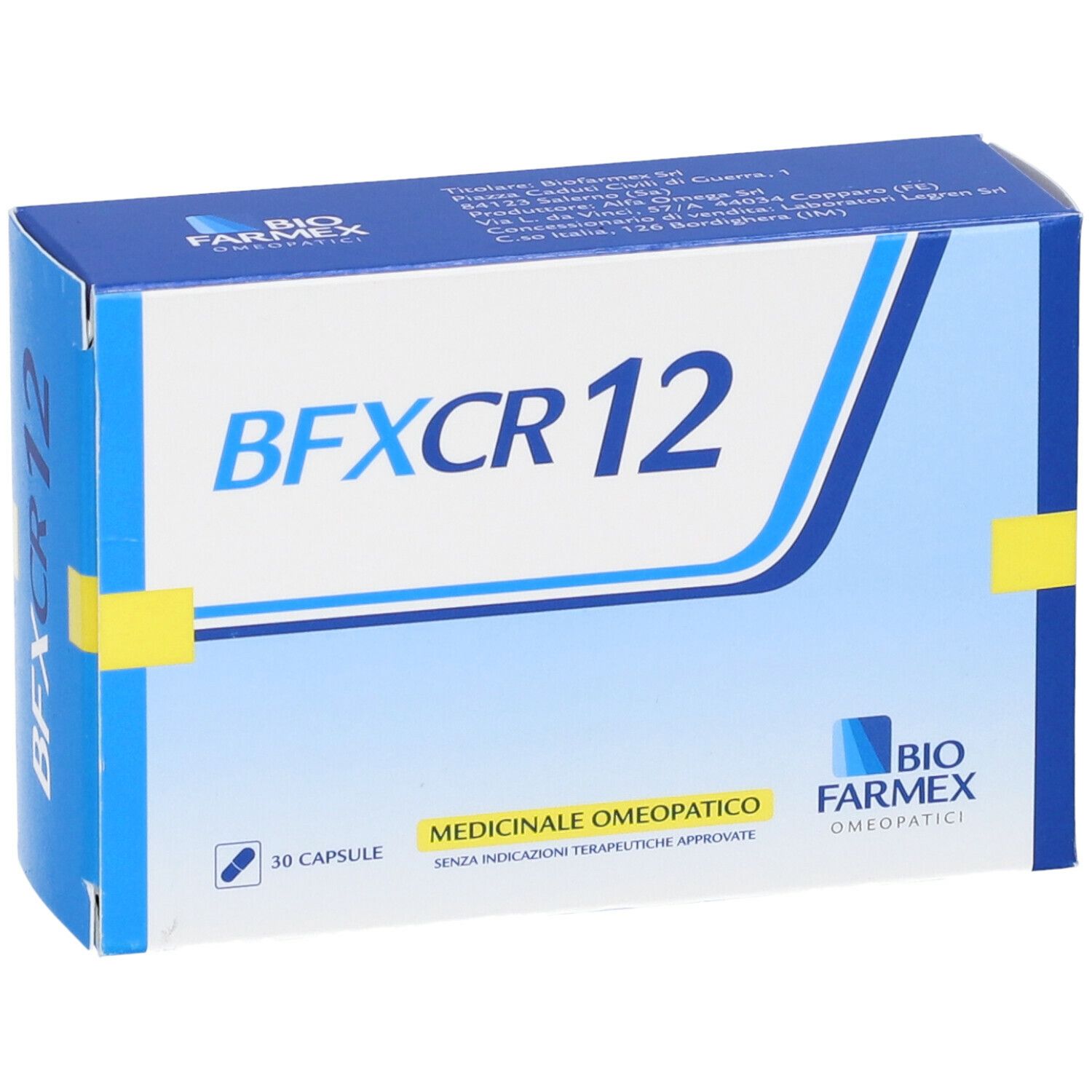 Biofarmex BfxCr 12 500mg Capsule