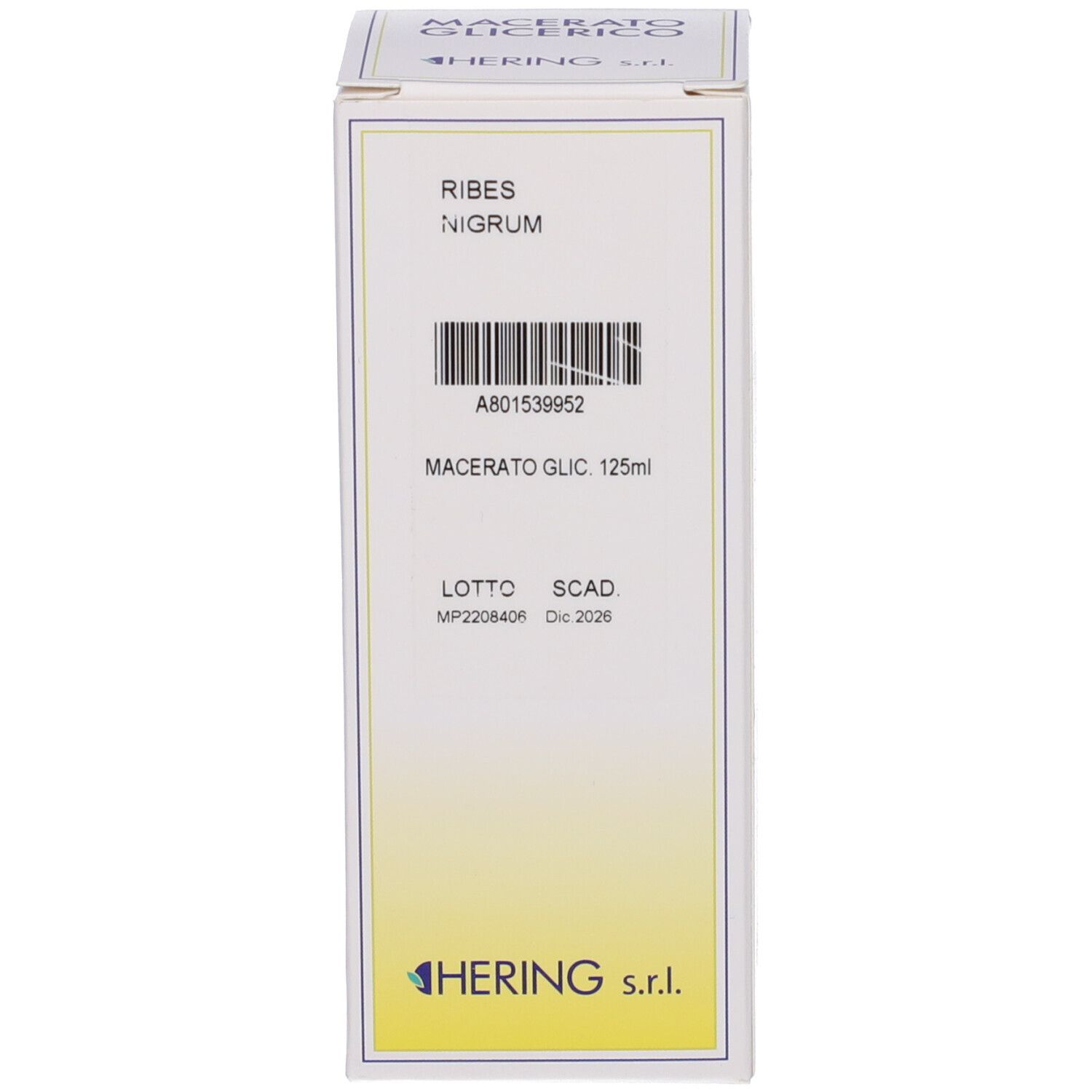 HERING Ribes Nigrum Macerato Glicerico