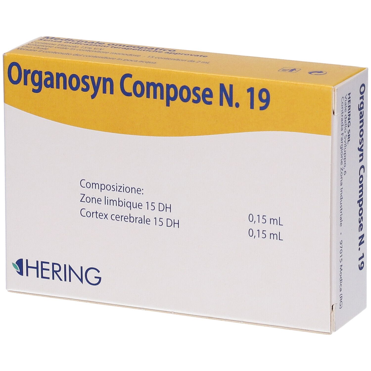 HERING Organosyn Compose 19 15 Fiale 2 Ml