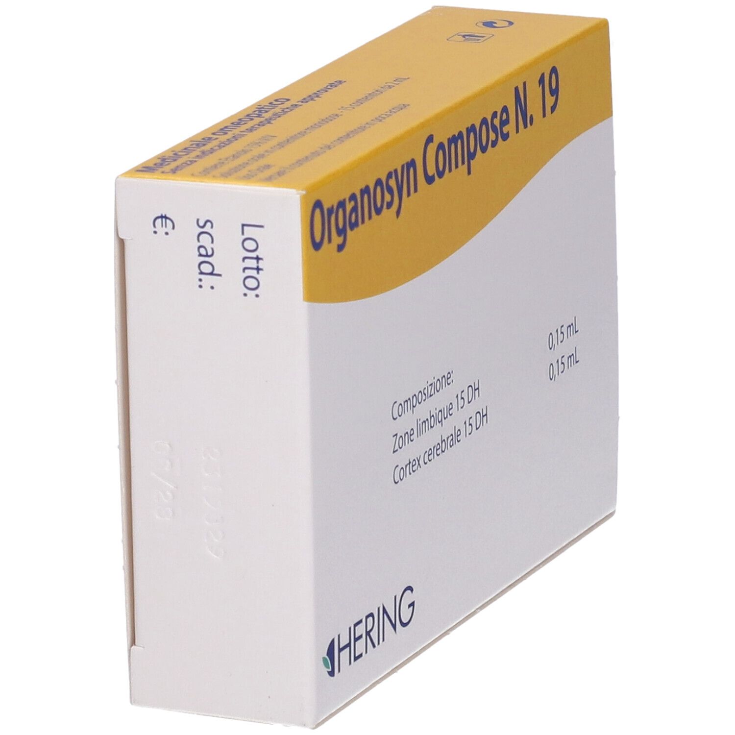 HERING Organosyn Compose 19 15 Fiale 2 Ml