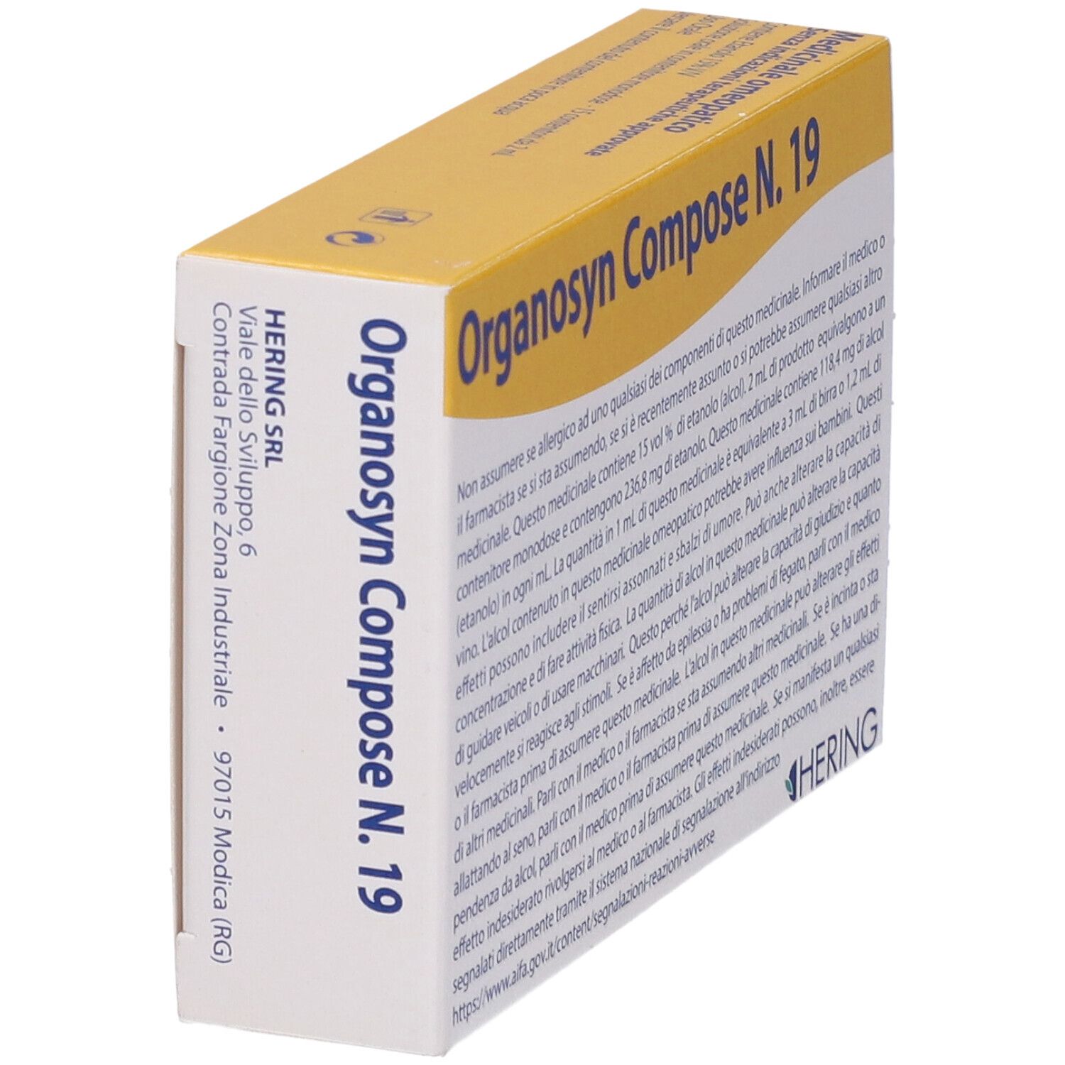 HERING Organosyn Compose 19 15 Fiale 2 Ml
