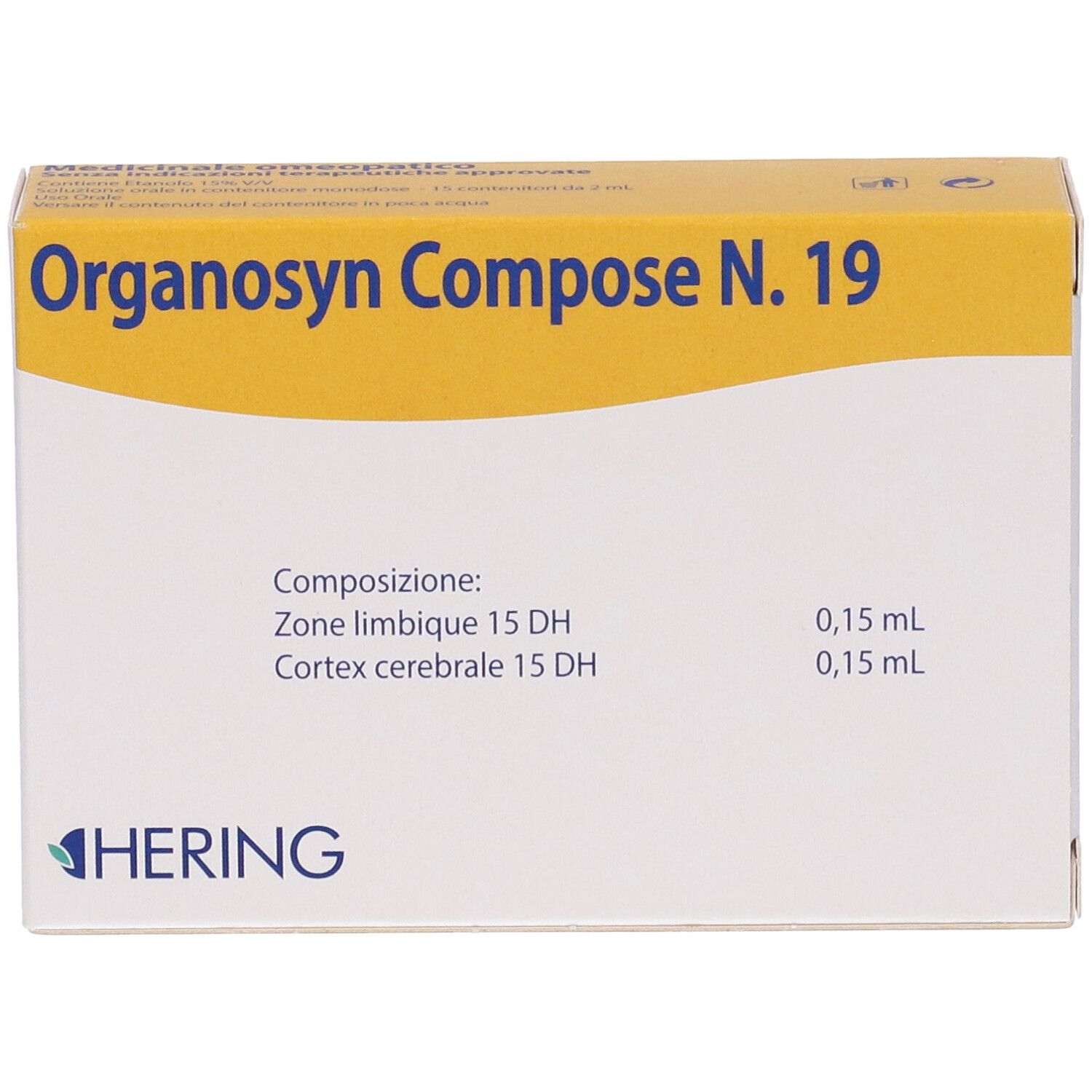 HERING Organosyn Compose 19 15 Fiale 2 Ml