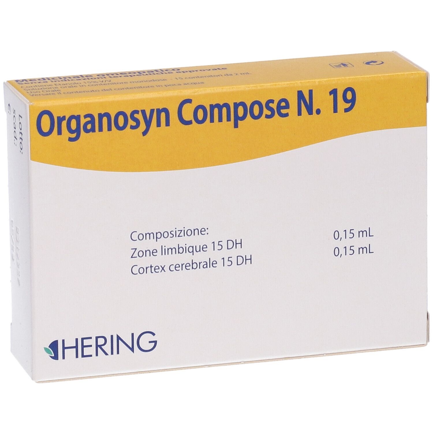 HERING Organosyn Compose 19 15 Fiale 2 Ml