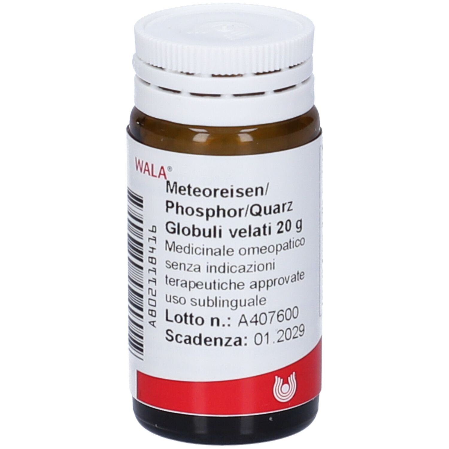 Meteoreisen Phosphor Quarz 20 G Globuli Wala