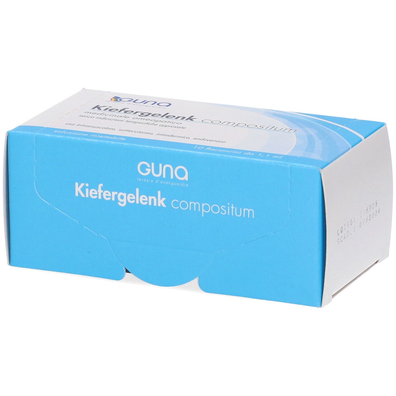 Guna Kiefergelenk Compositum 10 Flaconcini Ad Uso Iniettabile 1,1 Ml