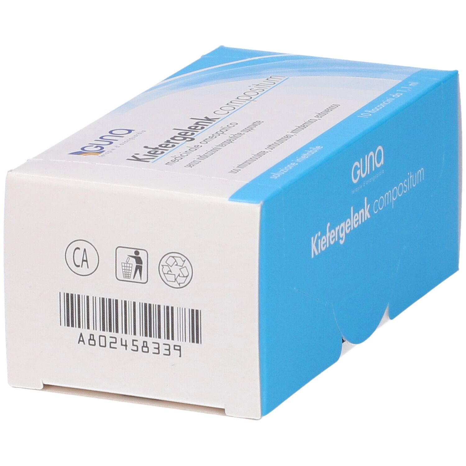 Guna Kiefergelenk Compositum 10 Flaconcini Ad Uso Iniettabile 1,1 Ml