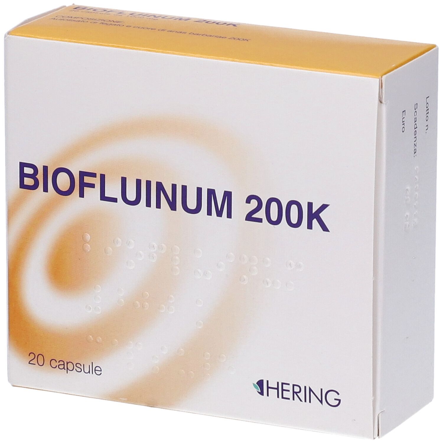 Hering Biofluinum 200K 1 G 20 Capsule