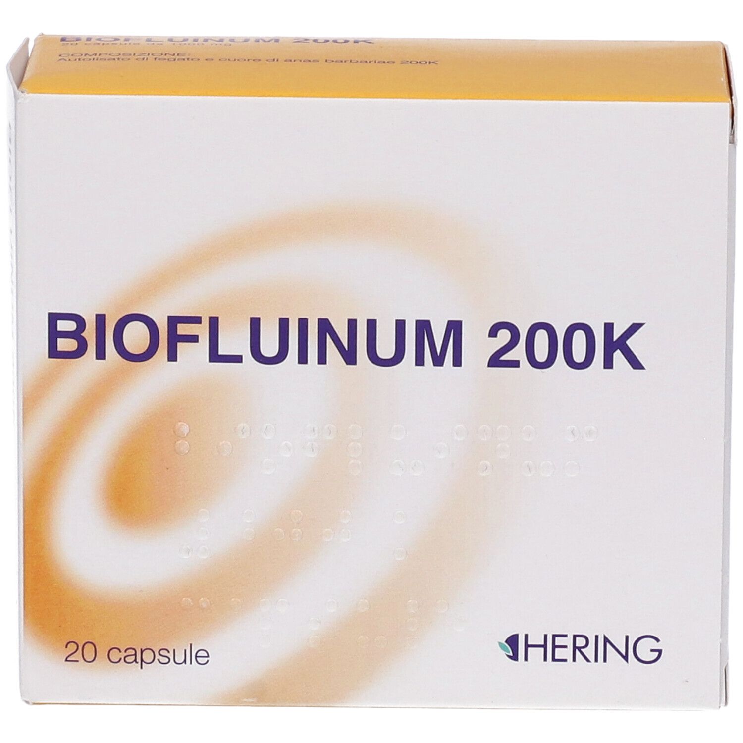 Hering Biofluinum 200K 1 G 20 Capsule