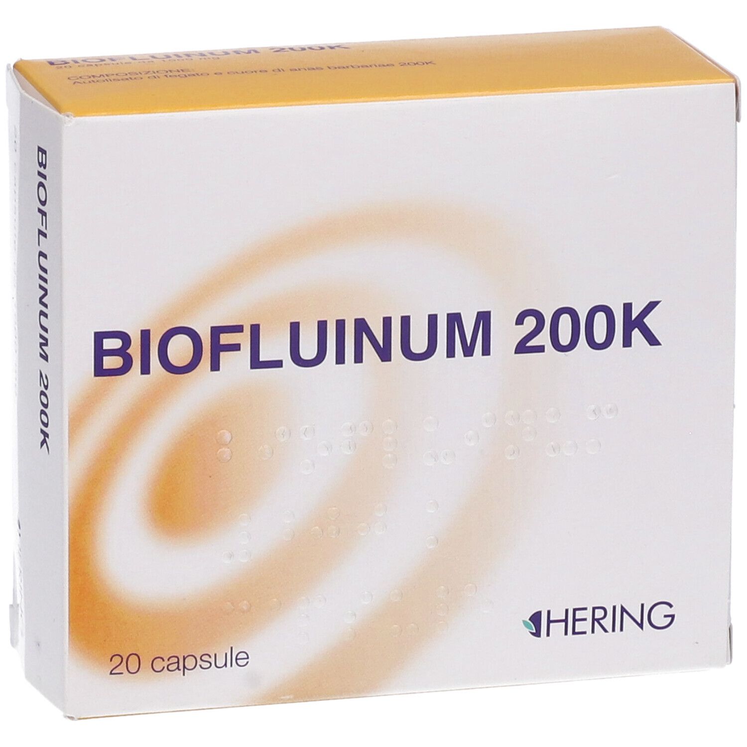 Hering Biofluinum 200K 1 G 20 Capsule
