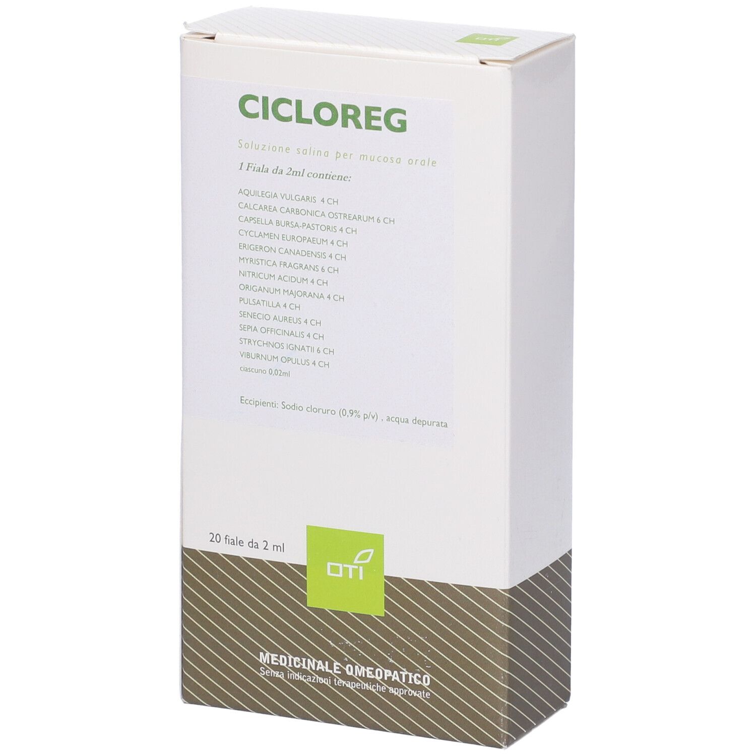 Cicloreg Composto 20 Fiale Fisiologiche 2ml