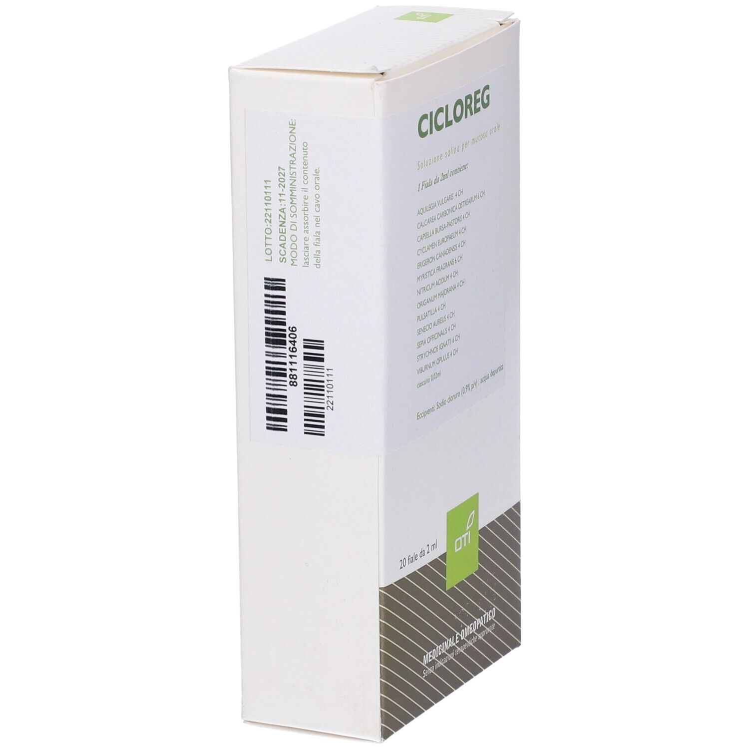 Cicloreg Composto 20 Fiale Fisiologiche 2ml