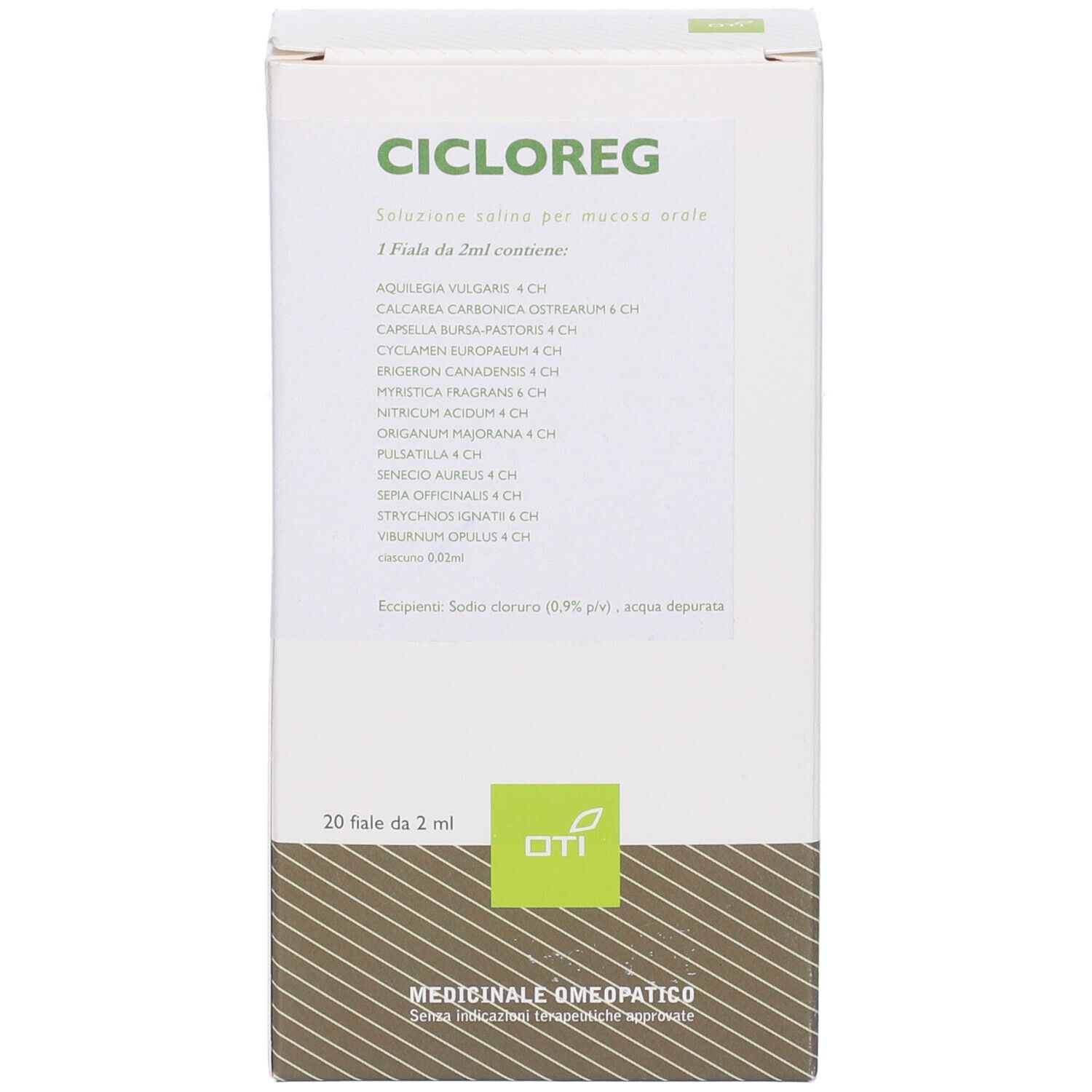 Cicloreg Composto 20 Fiale Fisiologiche 2ml
