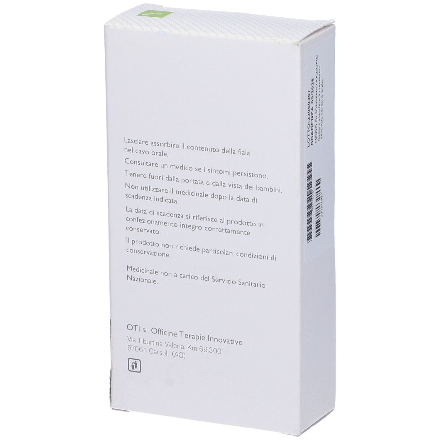 Oticatal Composto 20 Fiale Fisiologiche 2Ml