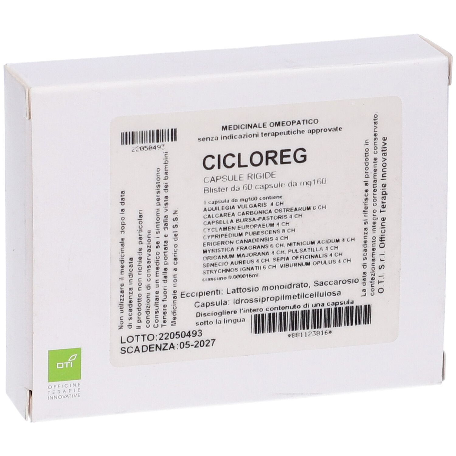 Cicloreg Composto 60 Capsule