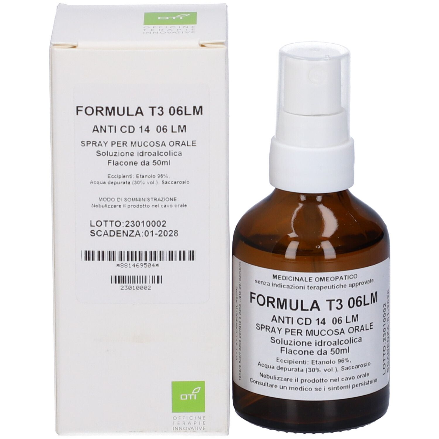 Formula T3 6Lm Spray 50 ml Soluzione Idroalcolica