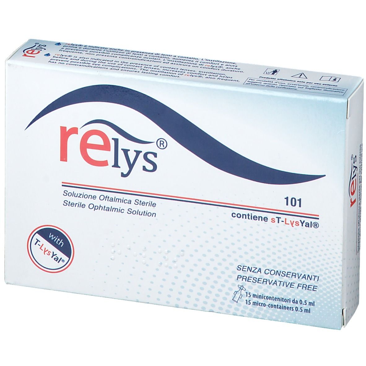 Relys® Soluzione oftalmica 15 minicontenitori
