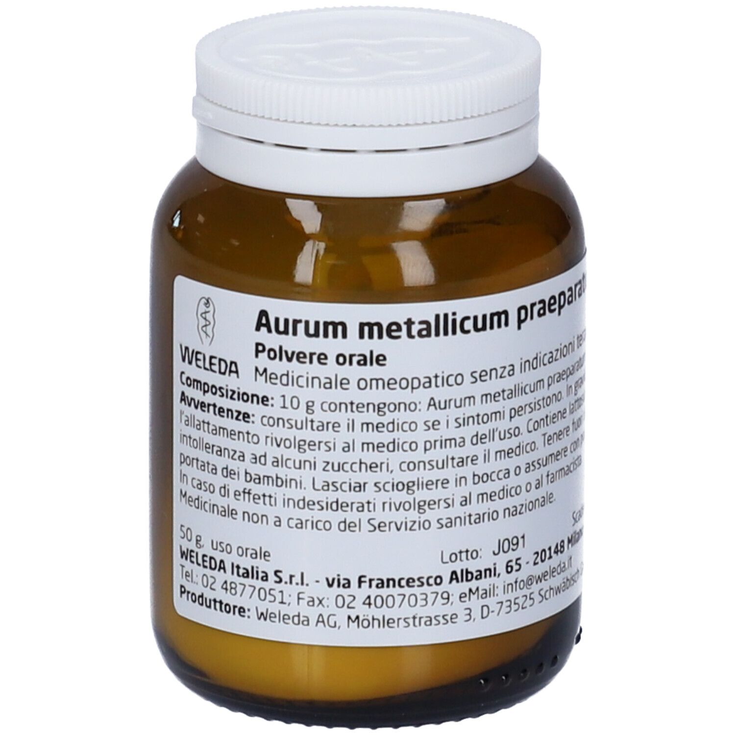 Aurum Metallicum Praeparatum D12