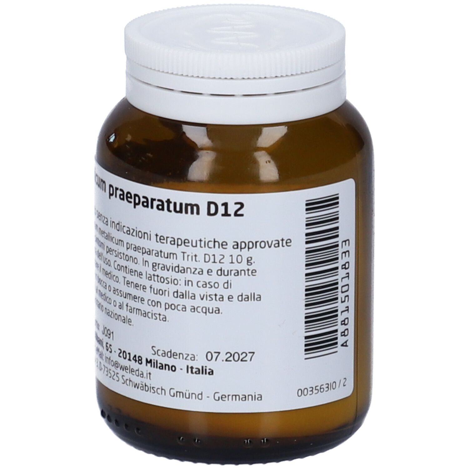 Aurum Metallicum Praeparatum D12