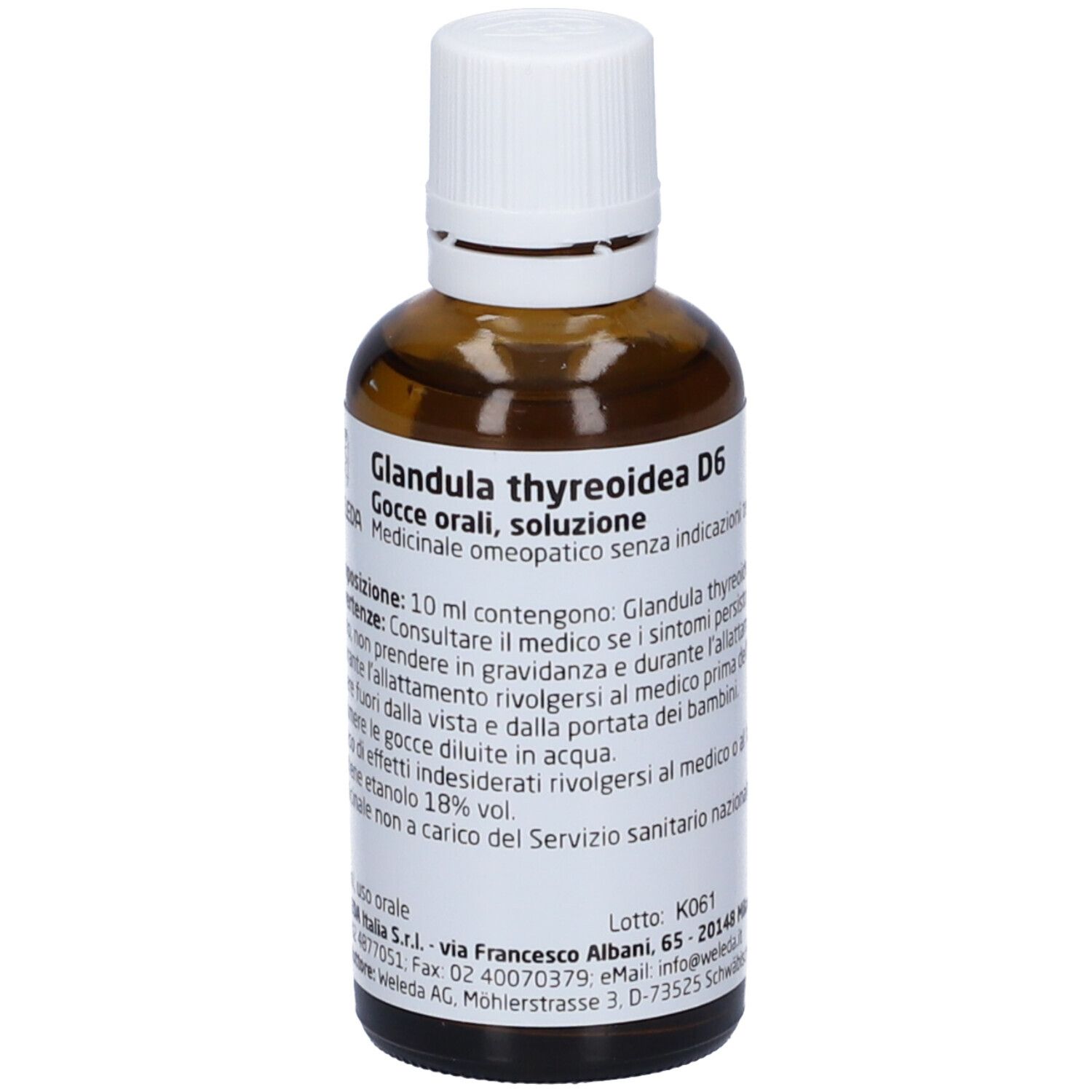Glandula Thyreoidea D6 50 Ml