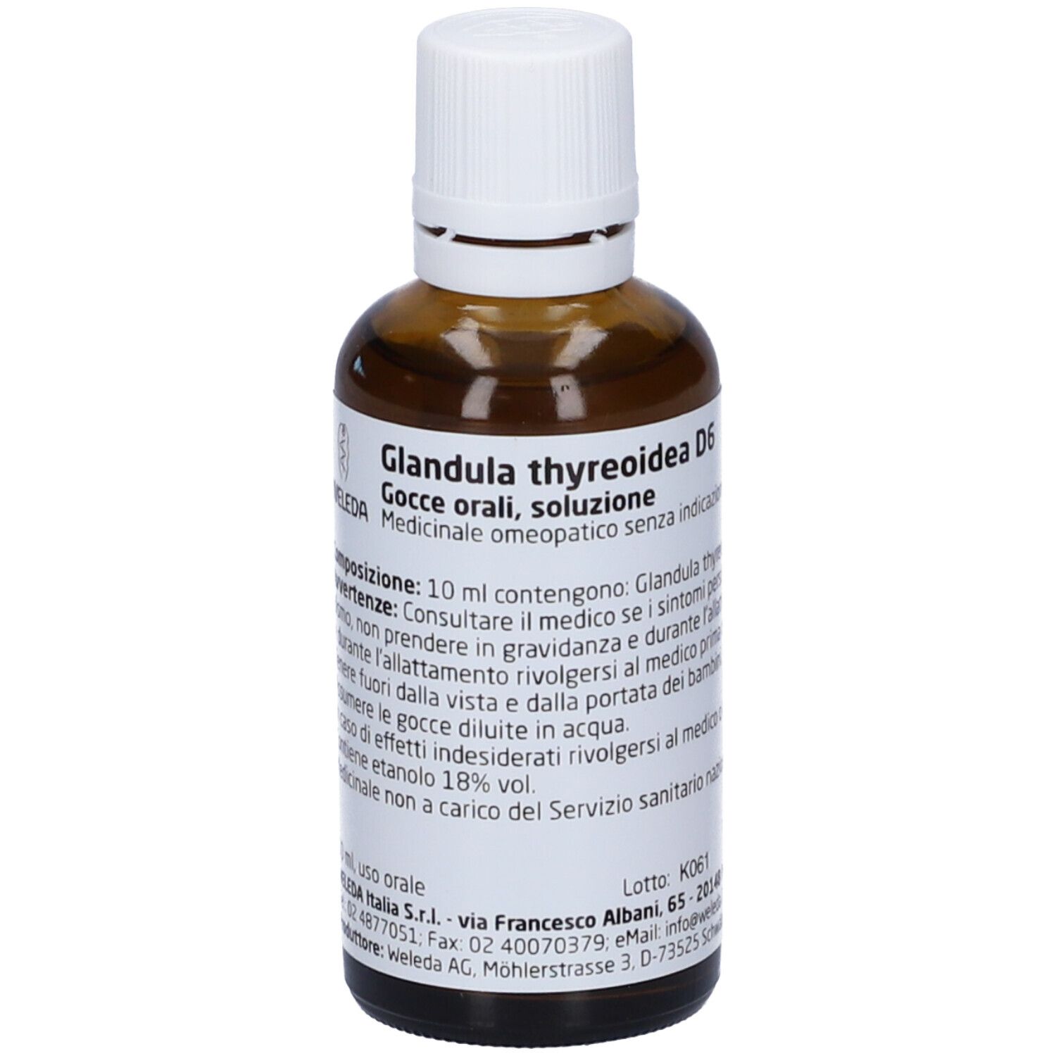 Glandula Thyreoidea D6 50 Ml