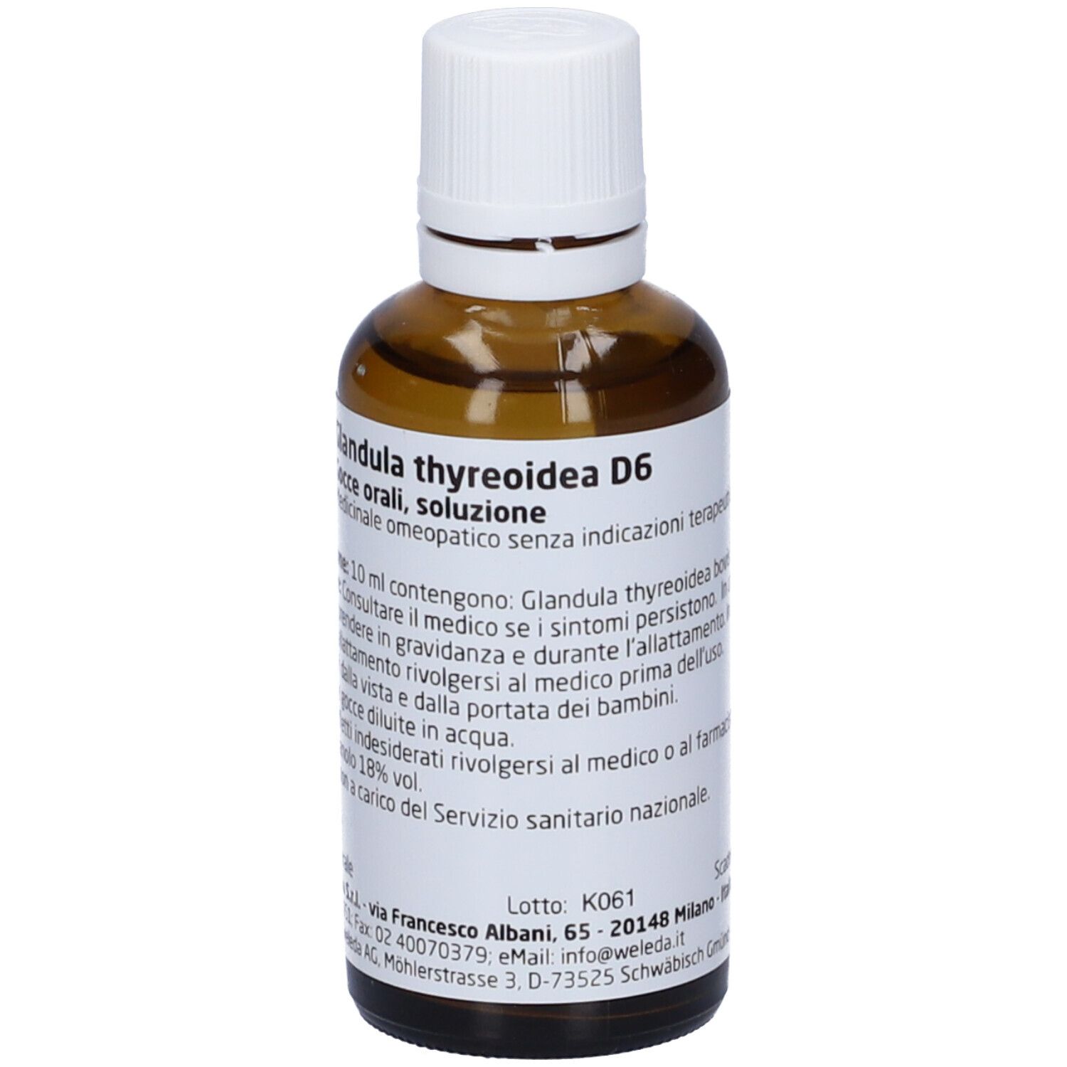 Glandula Thyreoidea D6 50 Ml