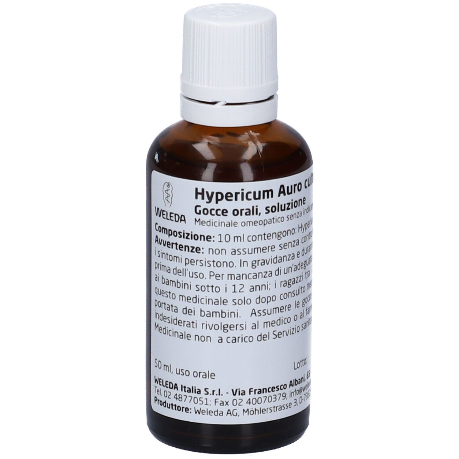 Hypericum Auro Cultum Herba D2 50 ml