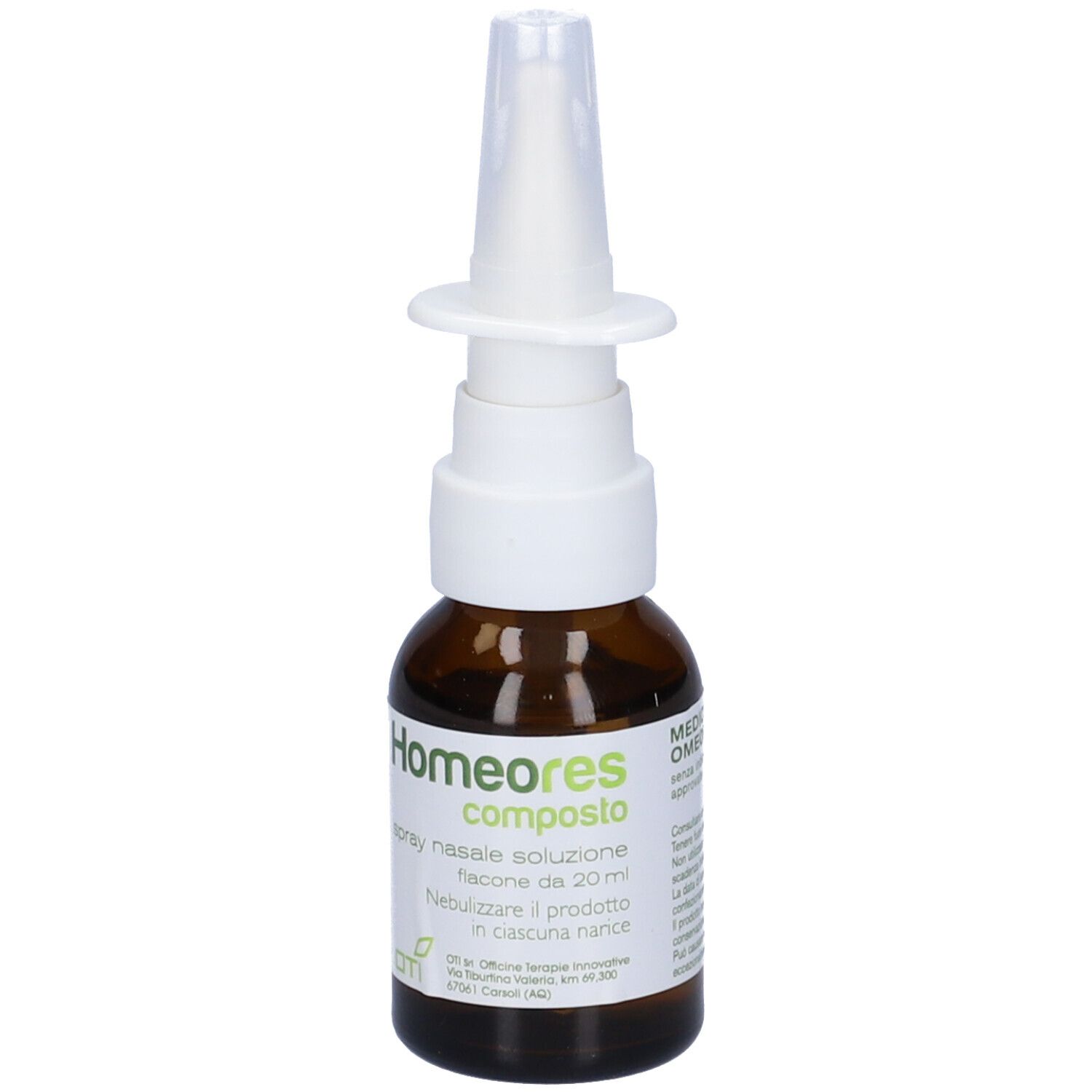 Homeores Composto Spray Nasale 20 Ml Soluzione Fisiologica