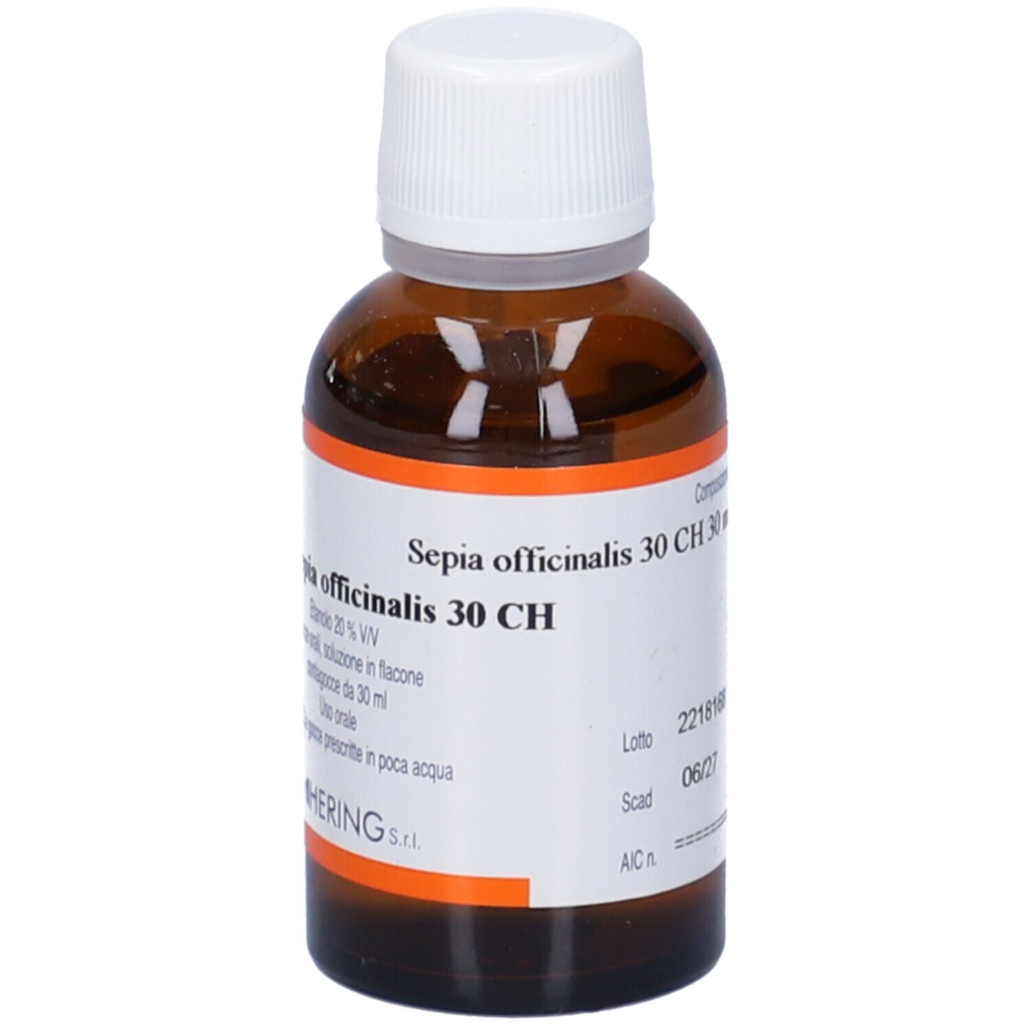 Hering Sepia 30Ch 30Ml Diluizione Hahnemanniana Centesimale In Gocce