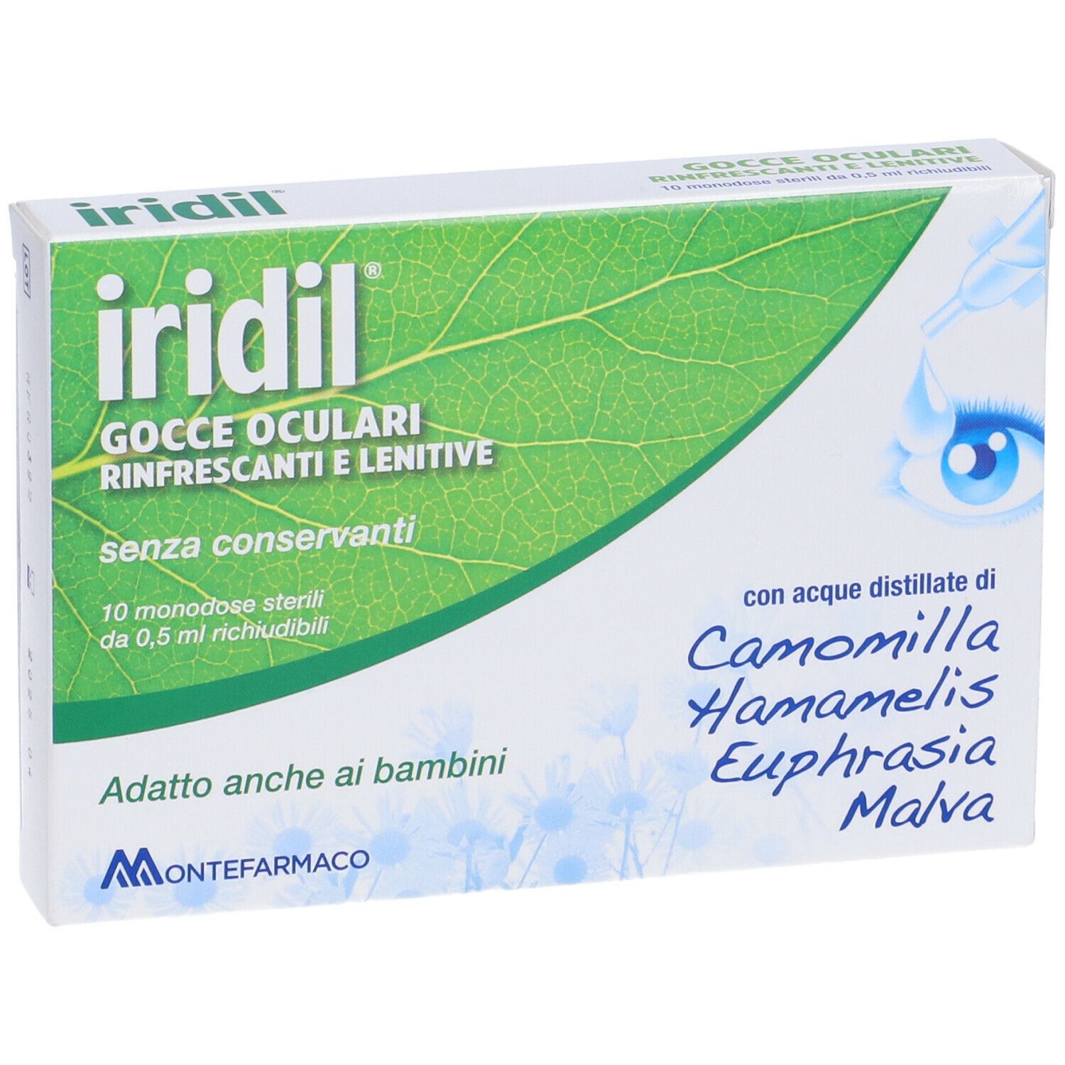 Iridil® Gocce Oculari Rinfrescanti e Lenitive
