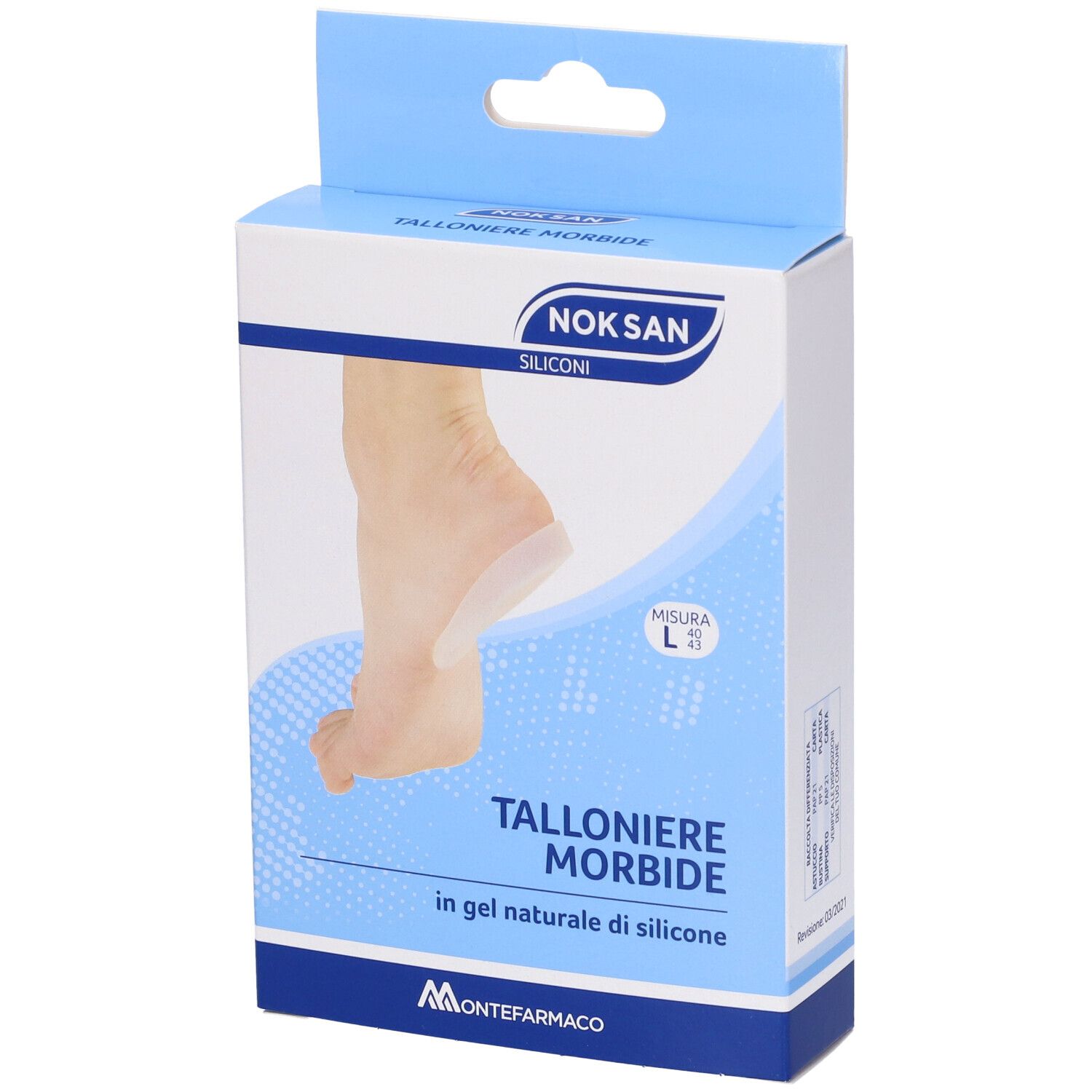 Nok San Gel Talloni Morbidi L 2 Pezzi