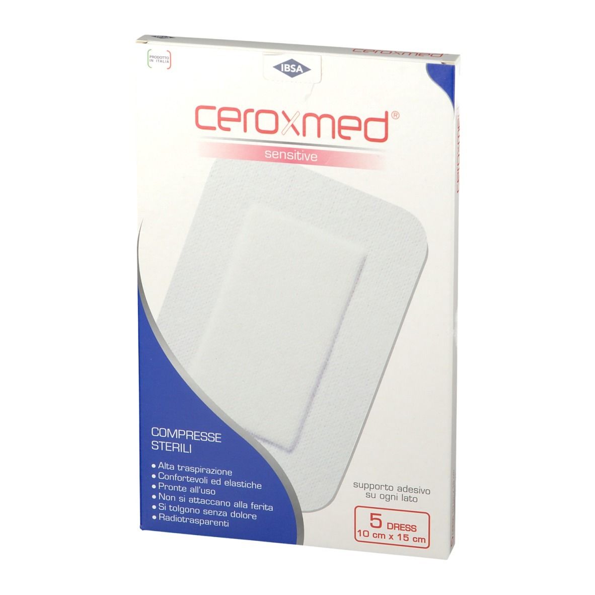 CEROXMED® Sensitive 15 cm x 10 cm Sterile