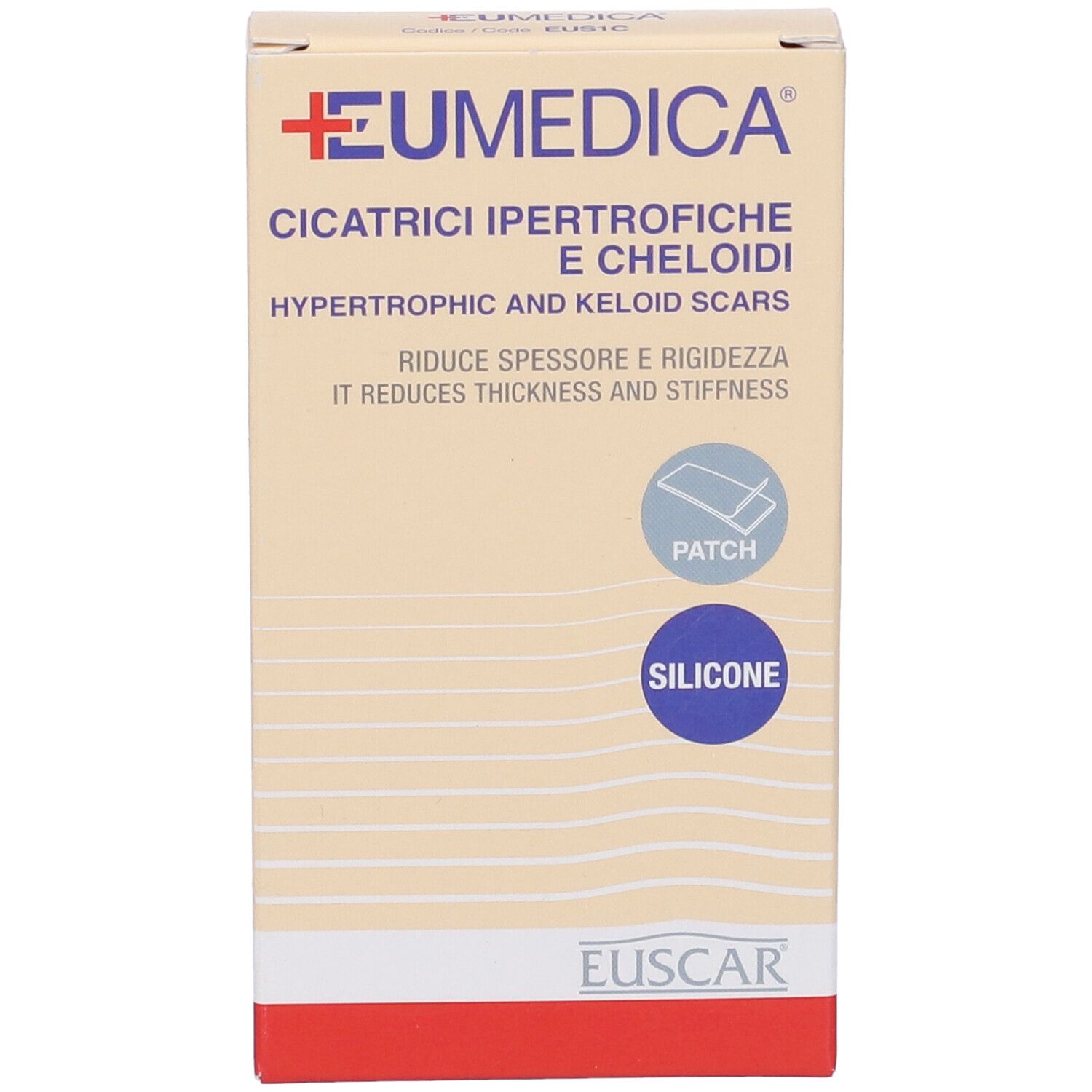 Patch Cicatrizzante Euscar 2,5X10Cm