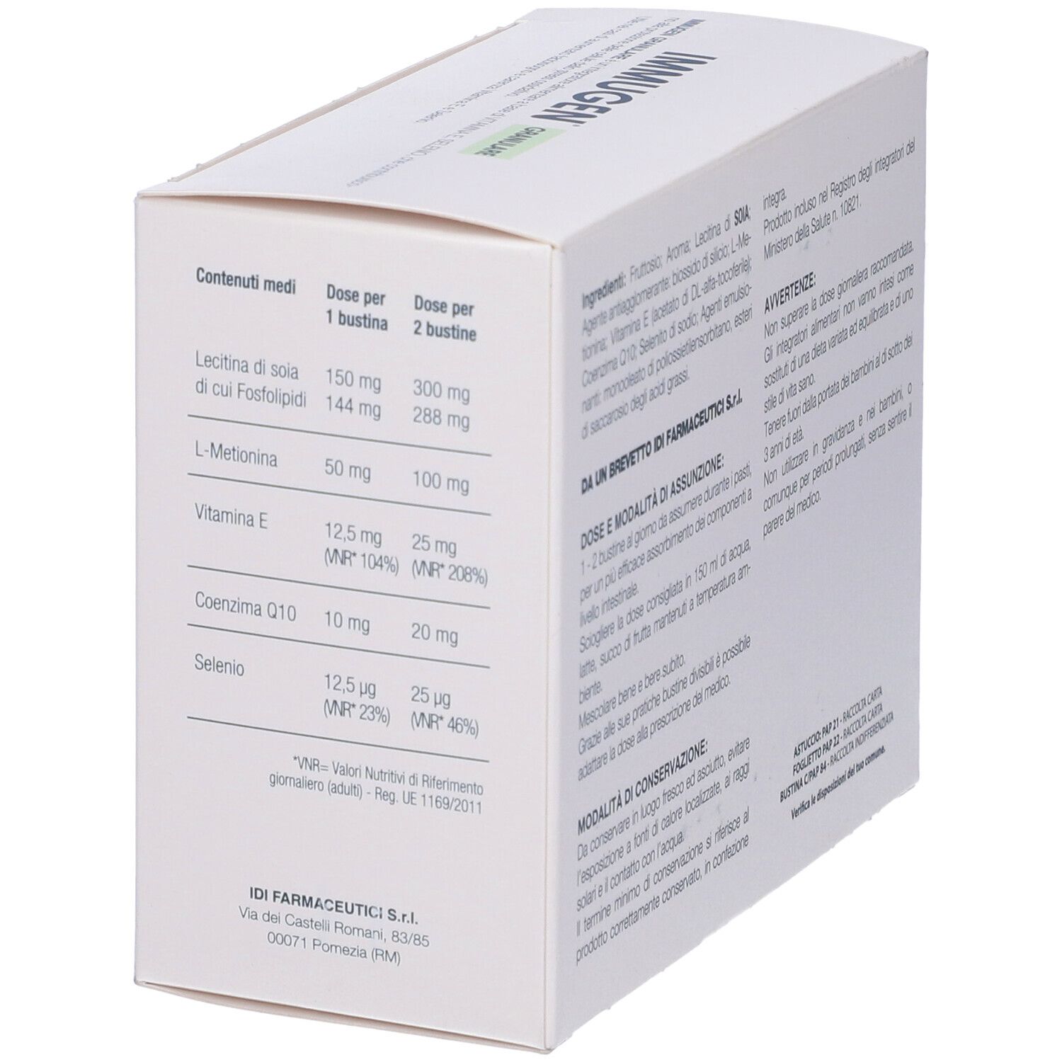 Immugen Granulare 30 Bustine