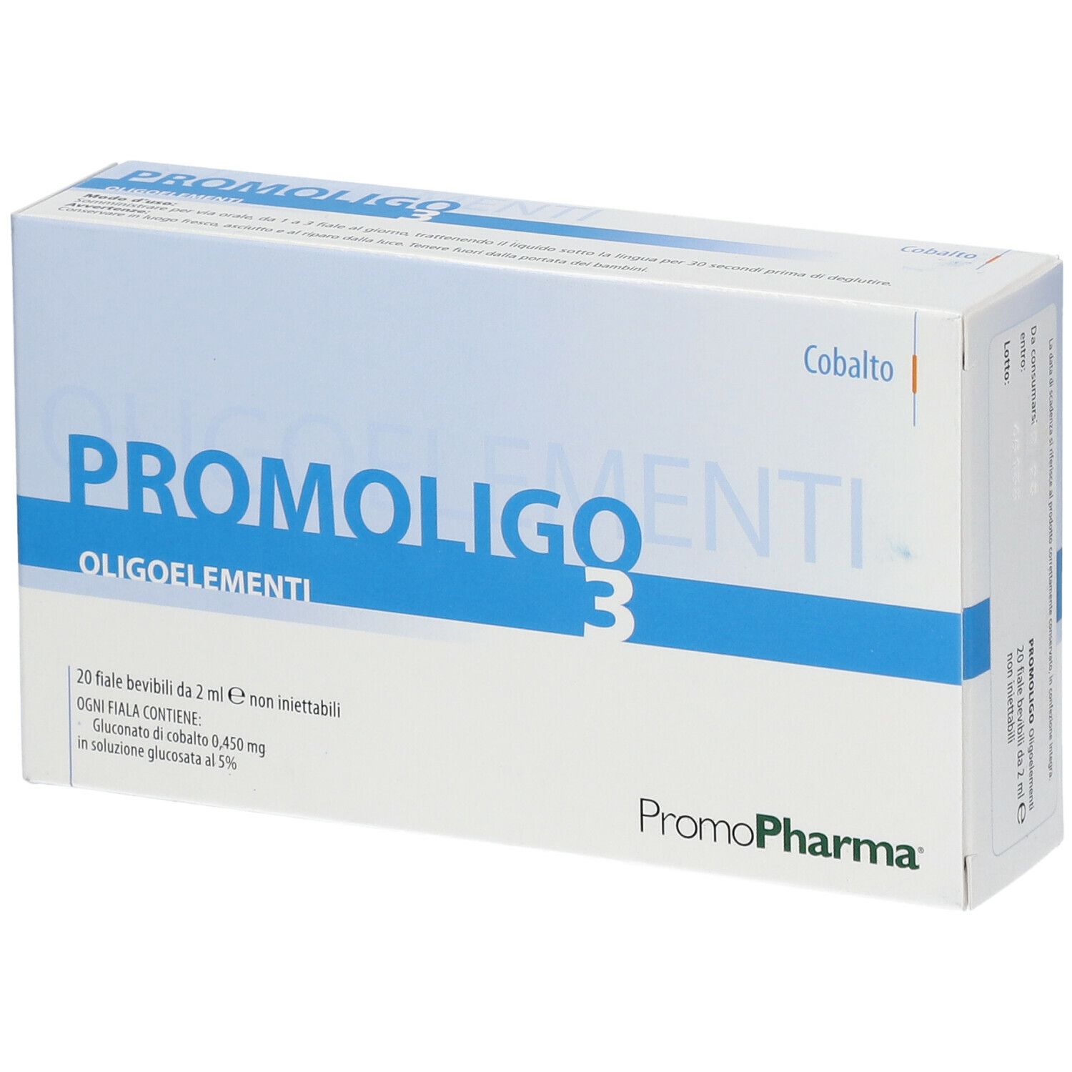 PromoPharma®  PROMOLIGO 3 Cobalto Oligoelementi