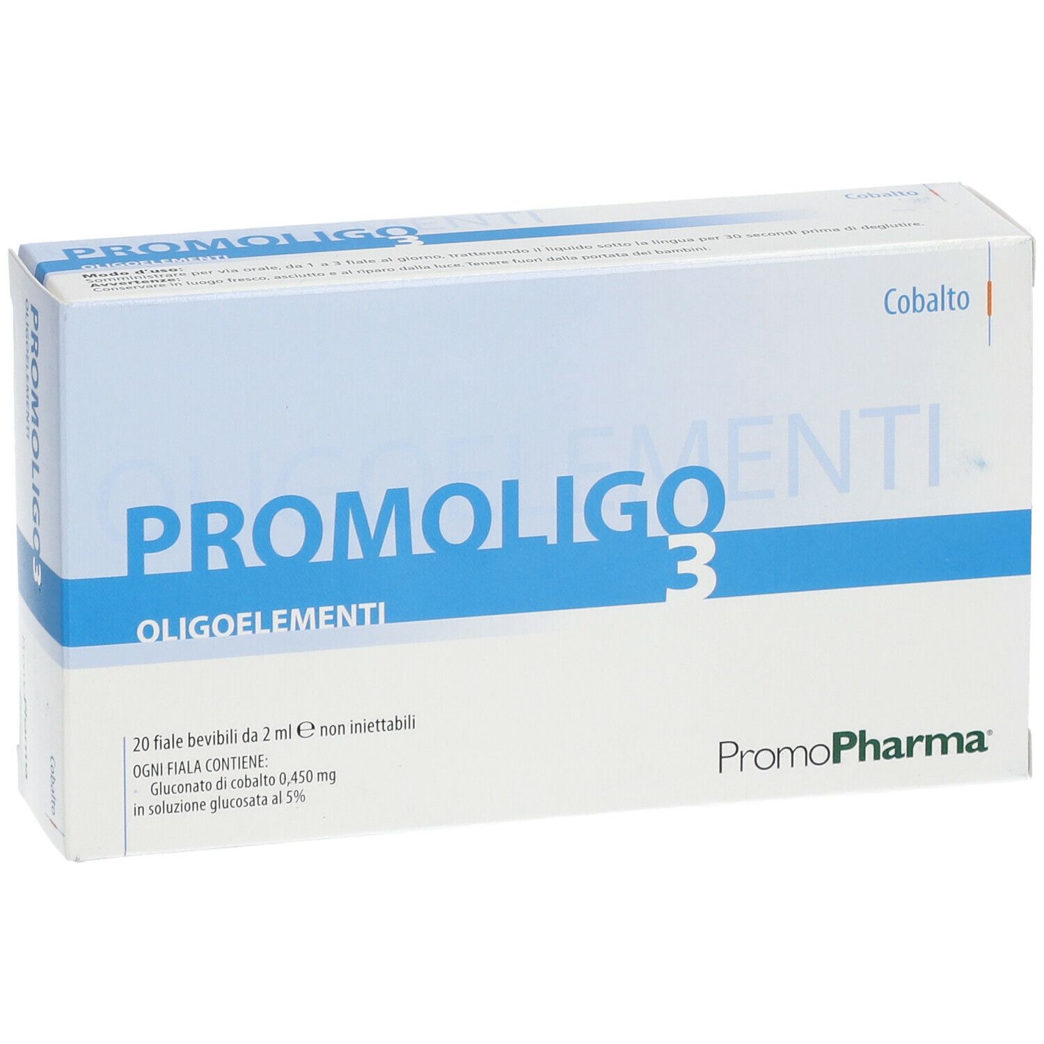 PromoPharma®  PROMOLIGO 3 Cobalto Oligoelementi