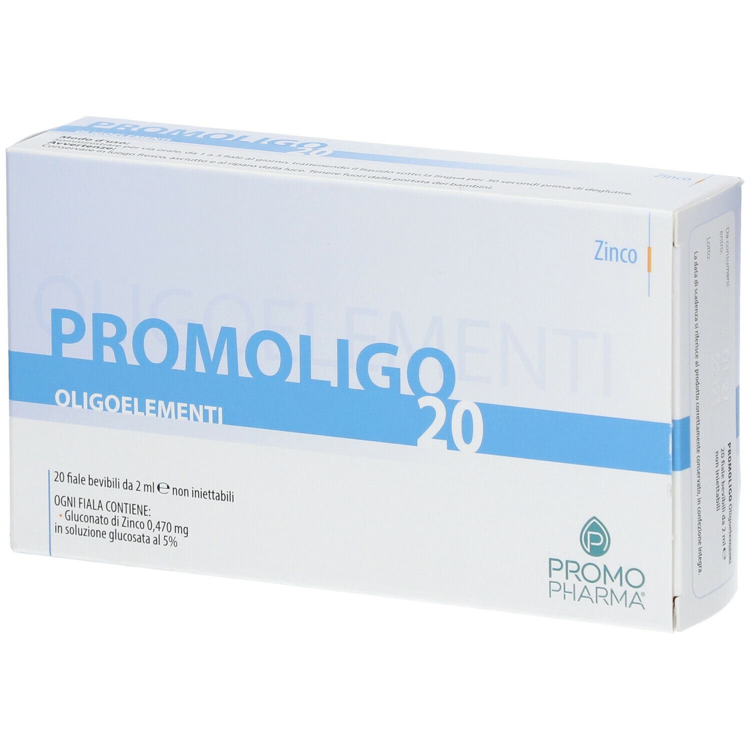 PromoPharma® PROMOLIGO 20 Zinco Oligoelementi