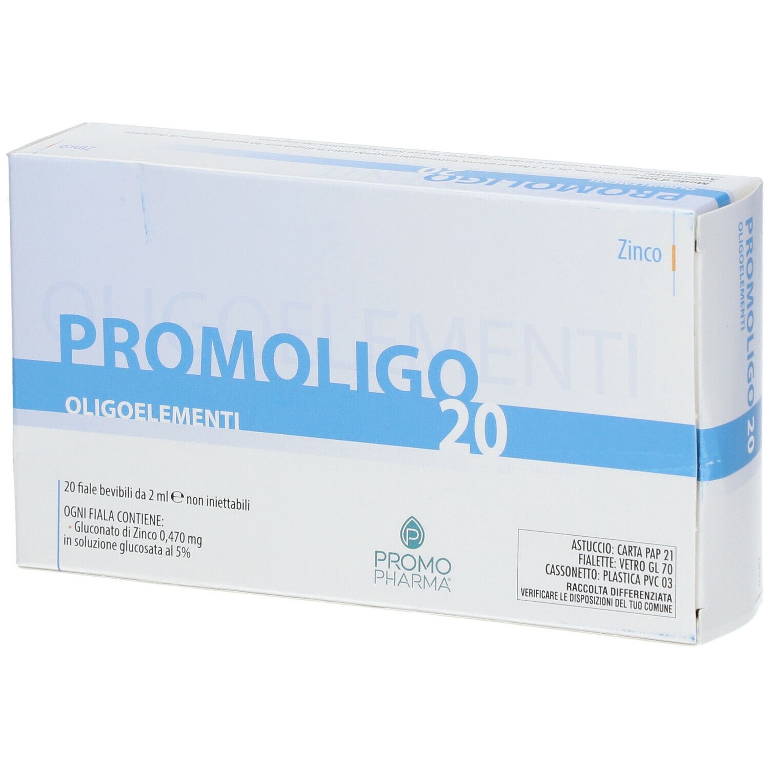 PromoPharma® PROMOLIGO 20 Zinco Oligoelementi