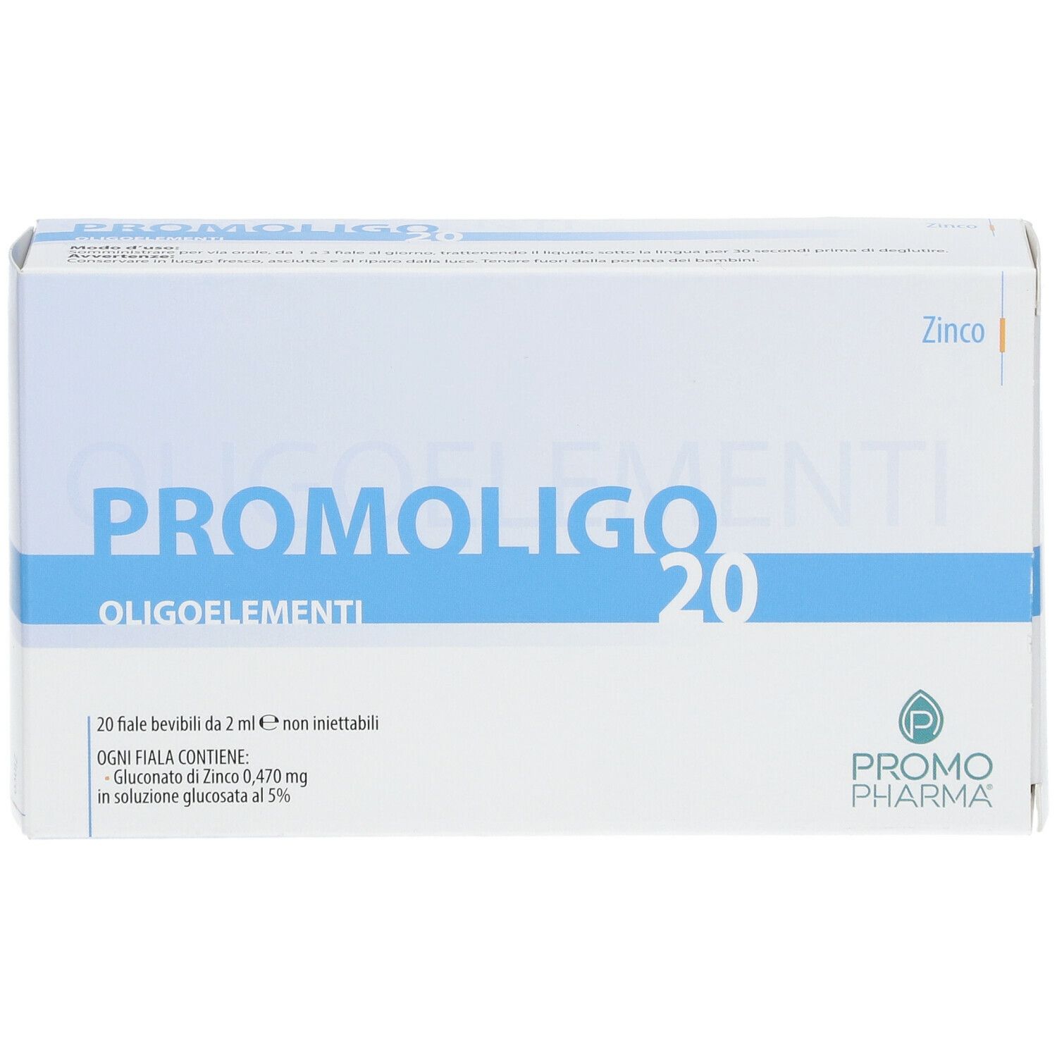 PromoPharma® PROMOLIGO 20 Zinco Oligoelementi