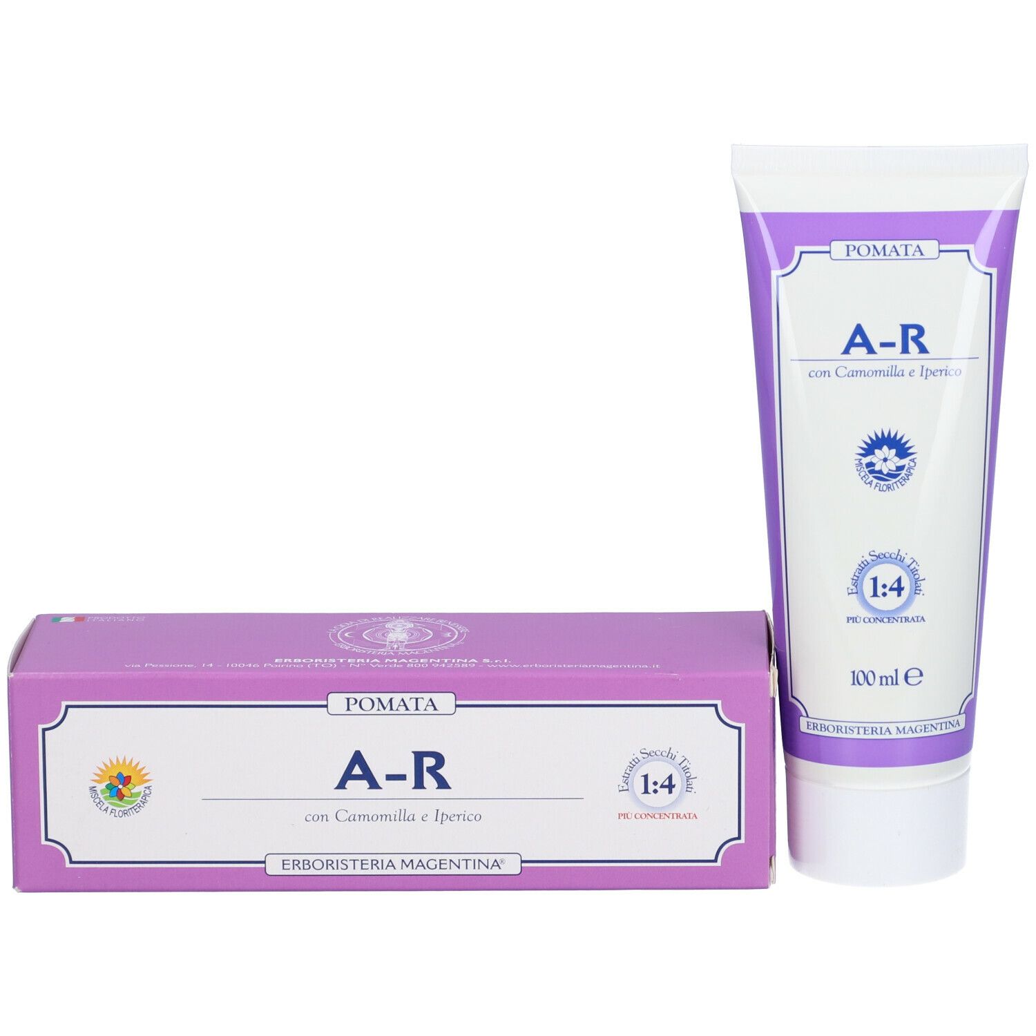 A-R POMATA con Camomilla e Iperico