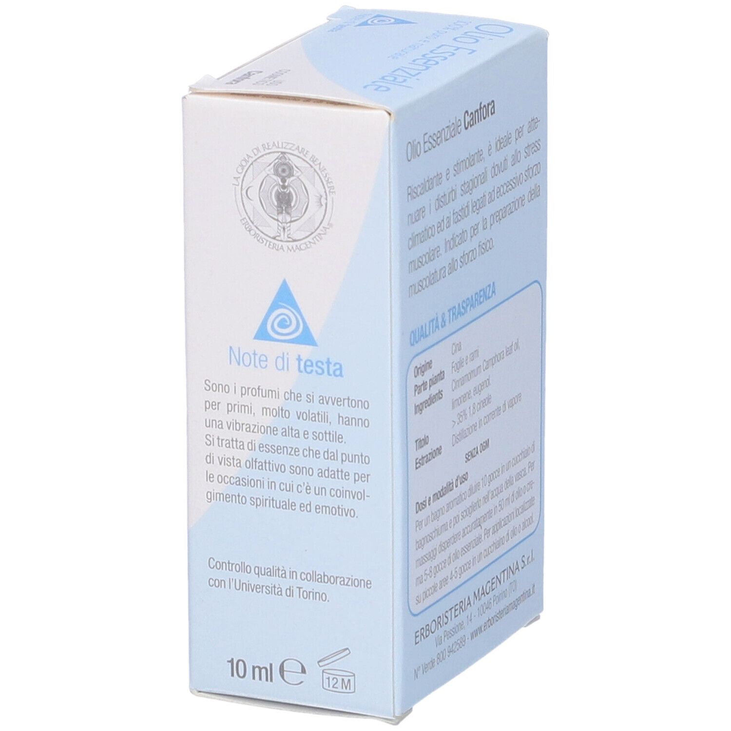 Canfora Olio Essenziale 10 Ml