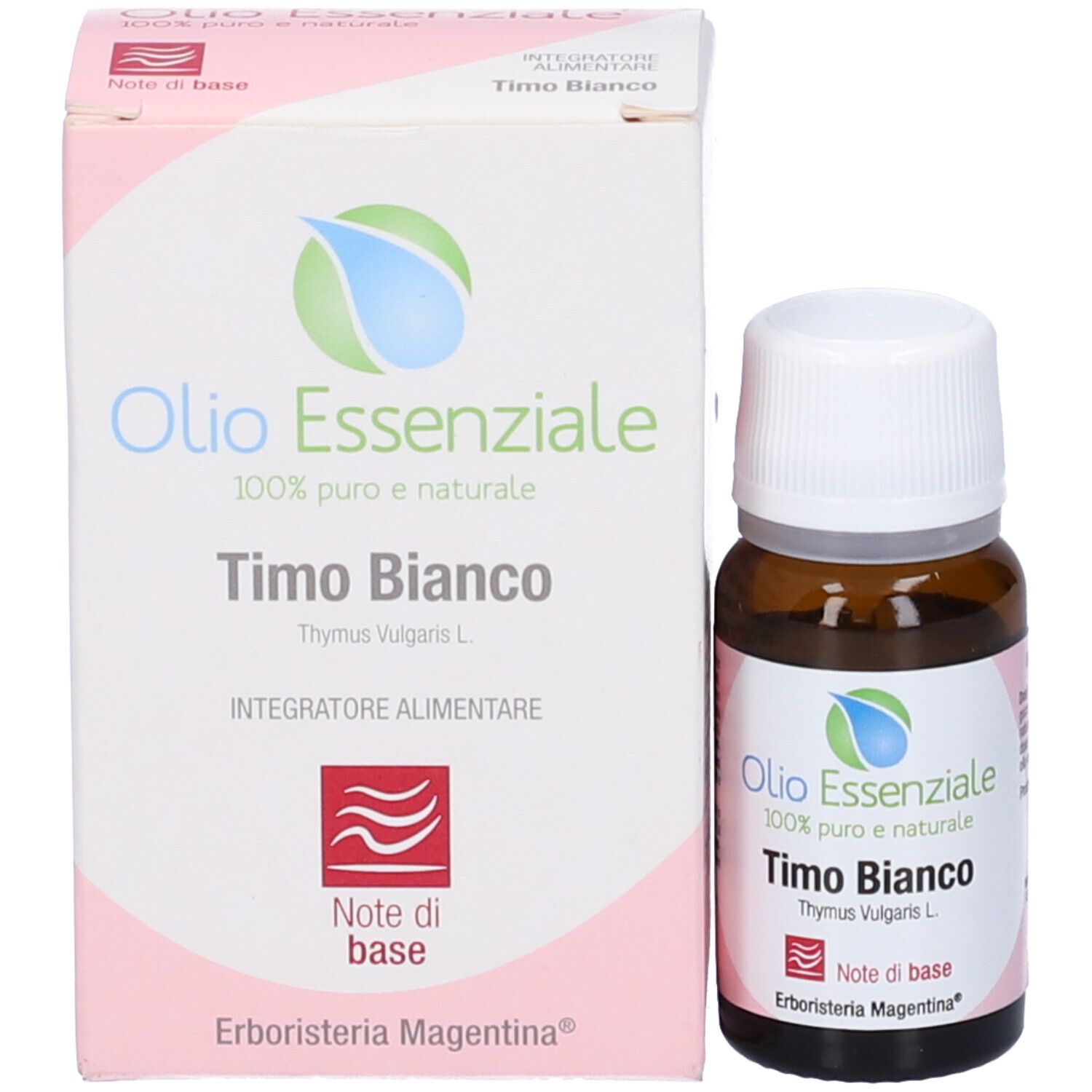 Olio Essenziale Di Timo Bianco 10ml - 100% Puro Per Diffusori E Benessere